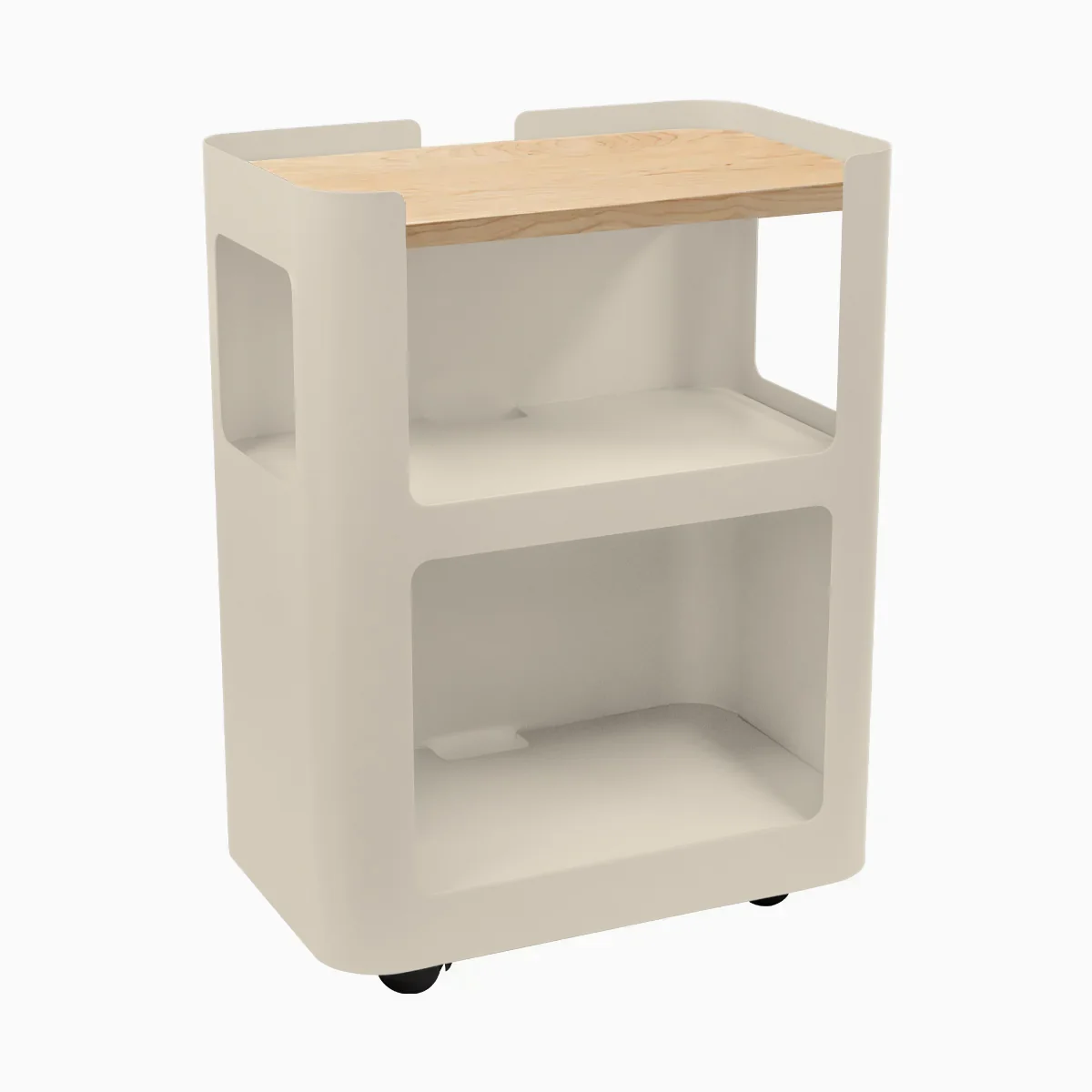 Desky Minimal Open Mobile Pedestal - Image 107
