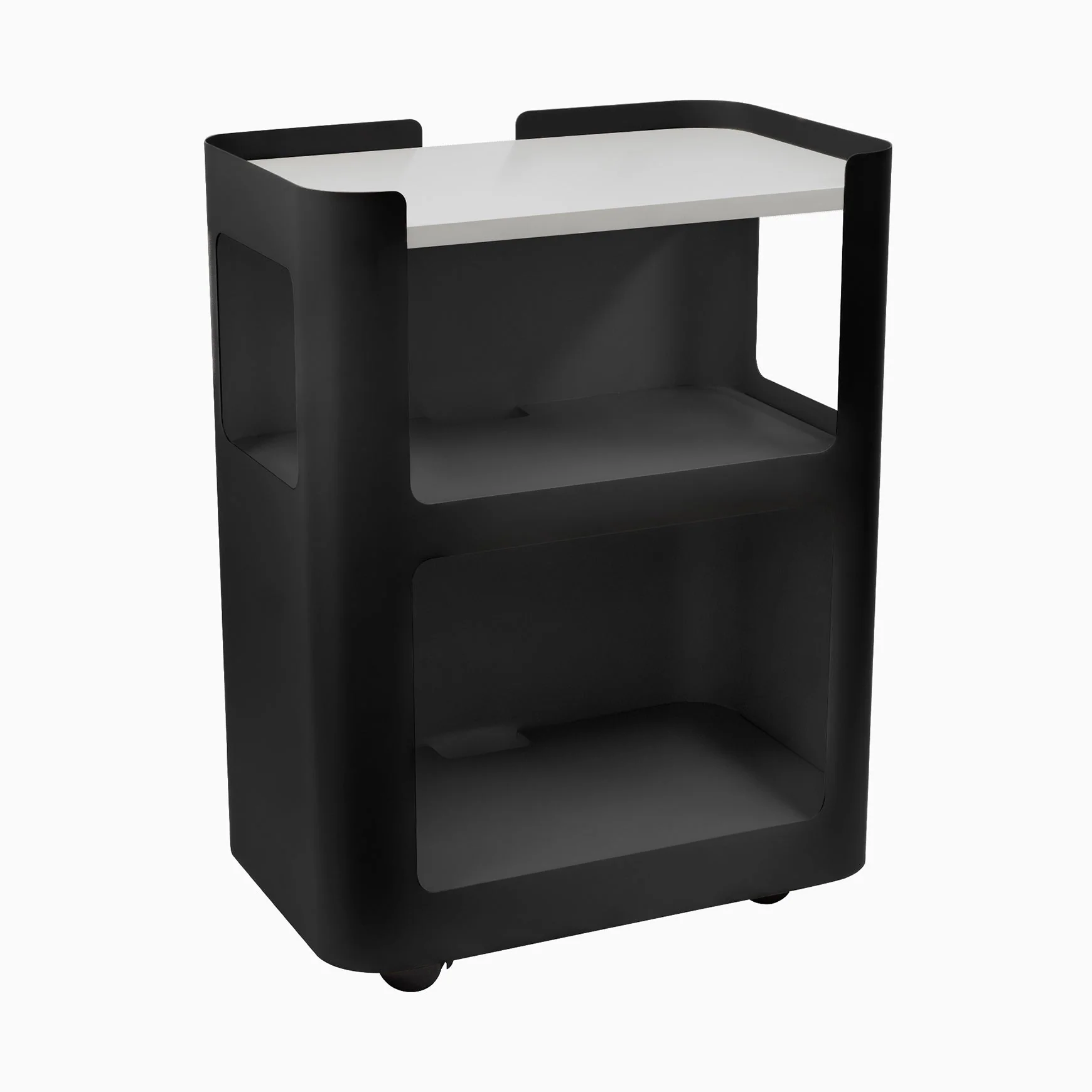 Desky Minimal Open Mobile Pedestal - Image 2