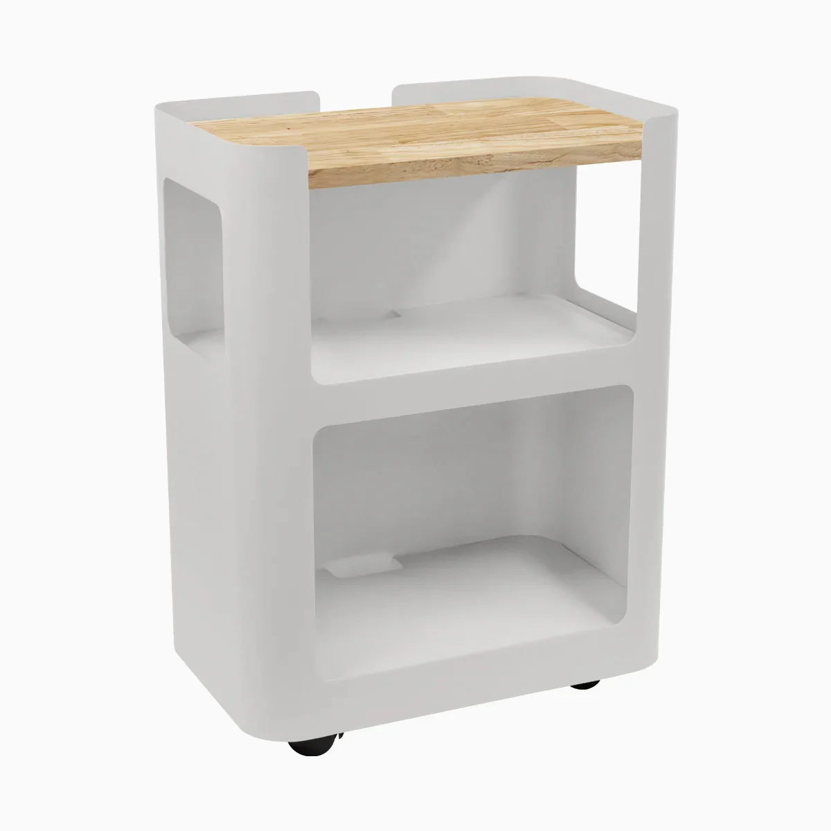 Desky Minimal Open Mobile Pedestal - Image 37