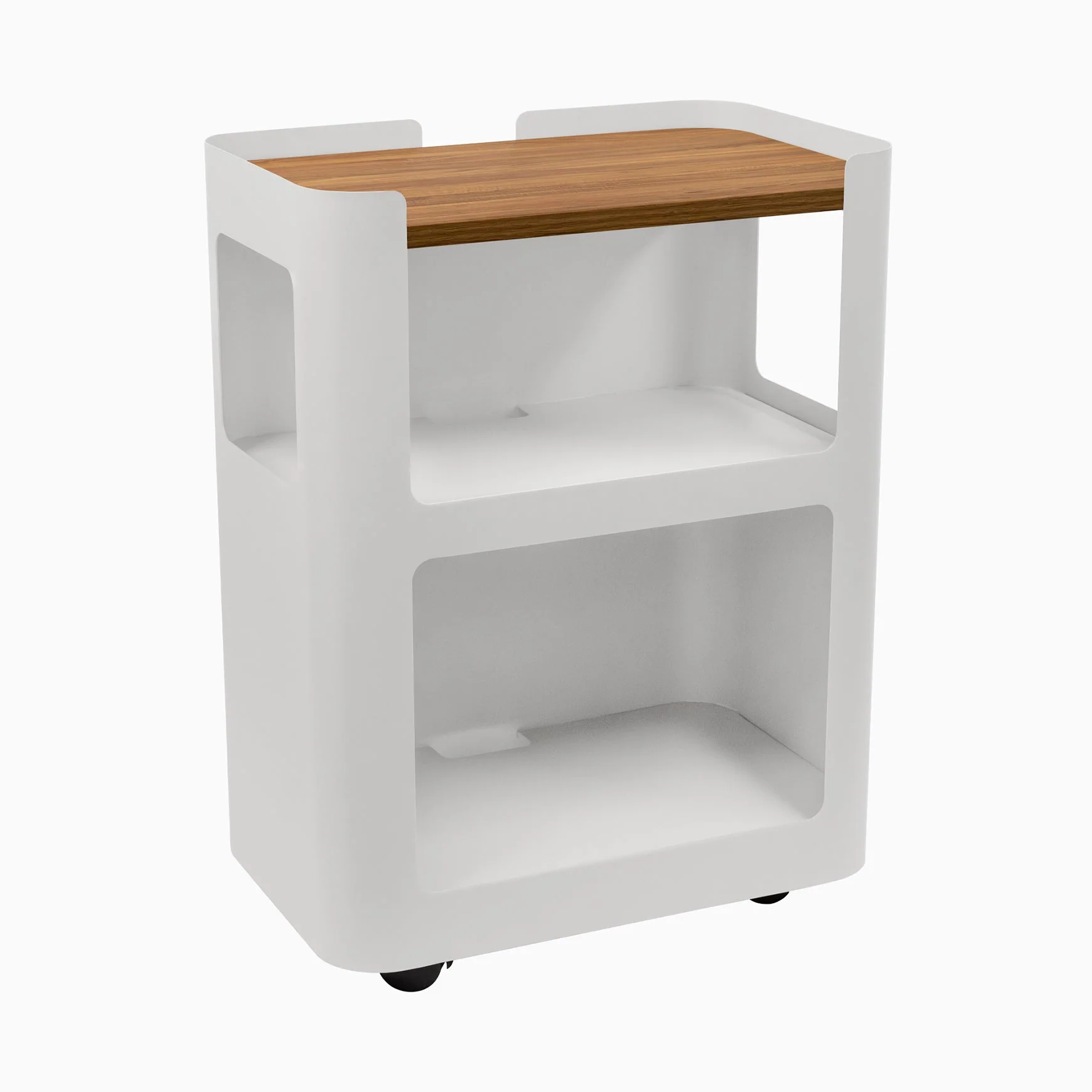 Desky Minimal Open Mobile Pedestal - Image 60