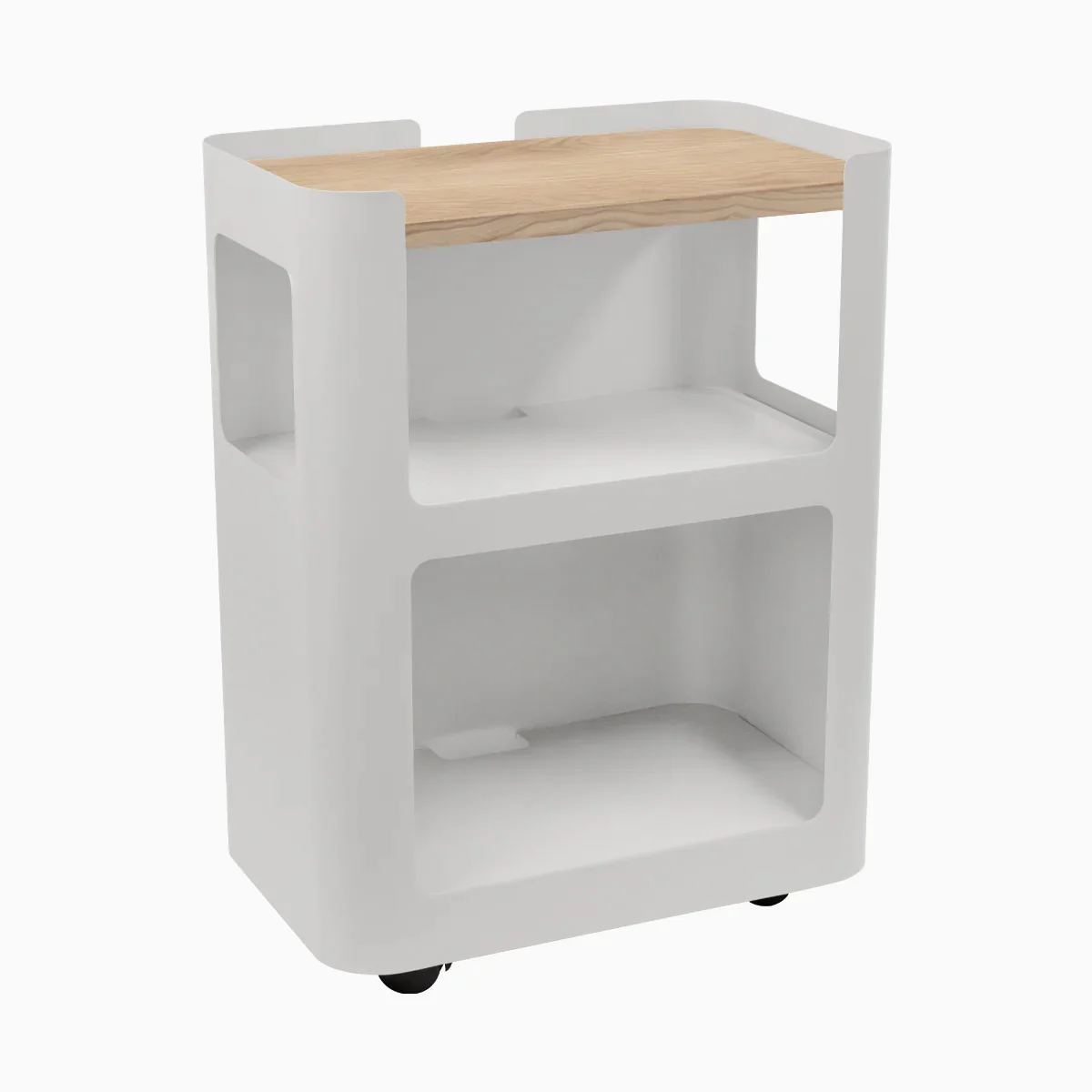 Desky Minimal Open Mobile Pedestal - Image 75