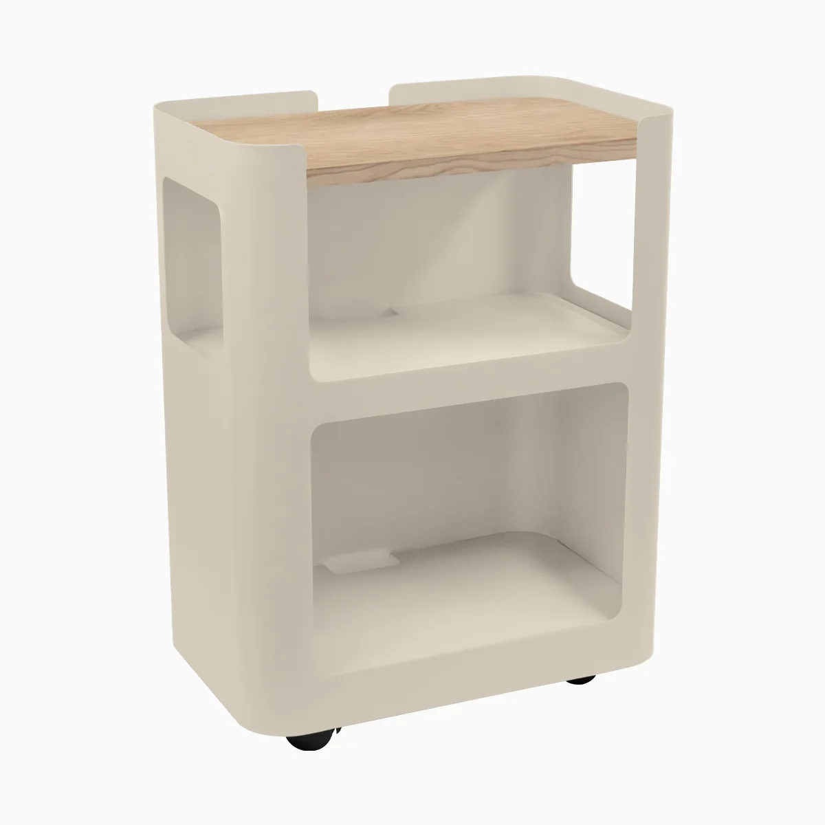 Desky Minimal Open Mobile Pedestal - Image 98