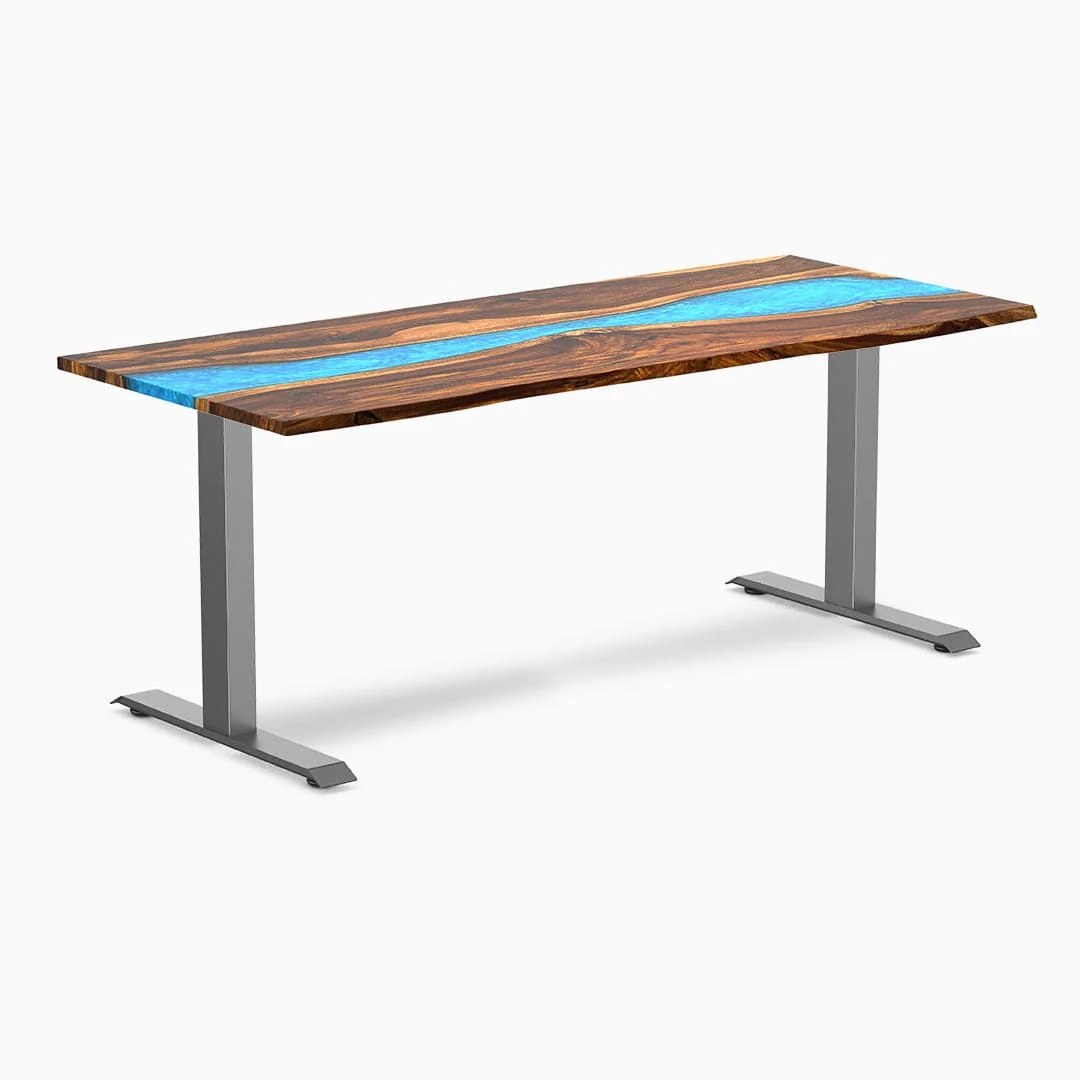 Desky Zero Resin Hardwood Office Desk - Image 10
