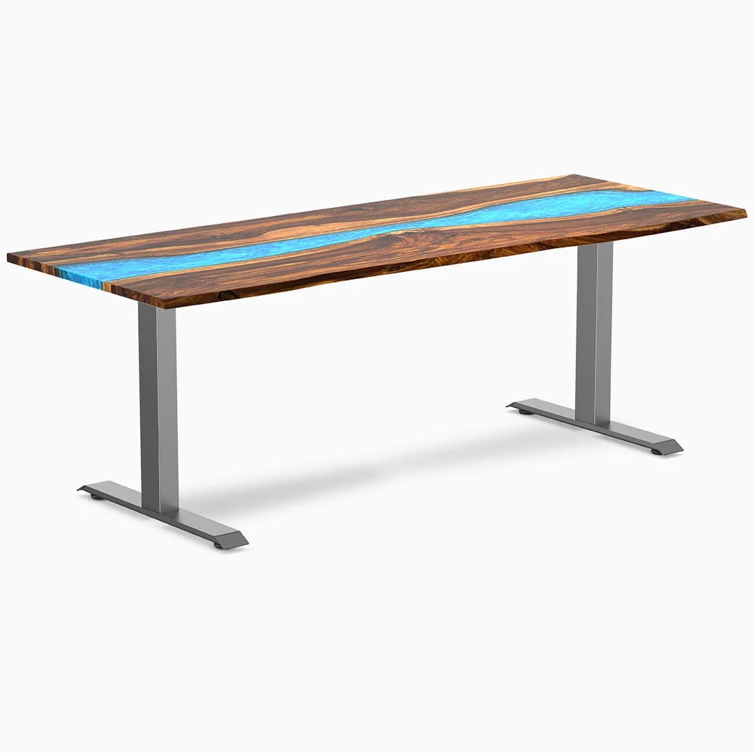 Desky Zero Resin Hardwood Office Desk - Image 11
