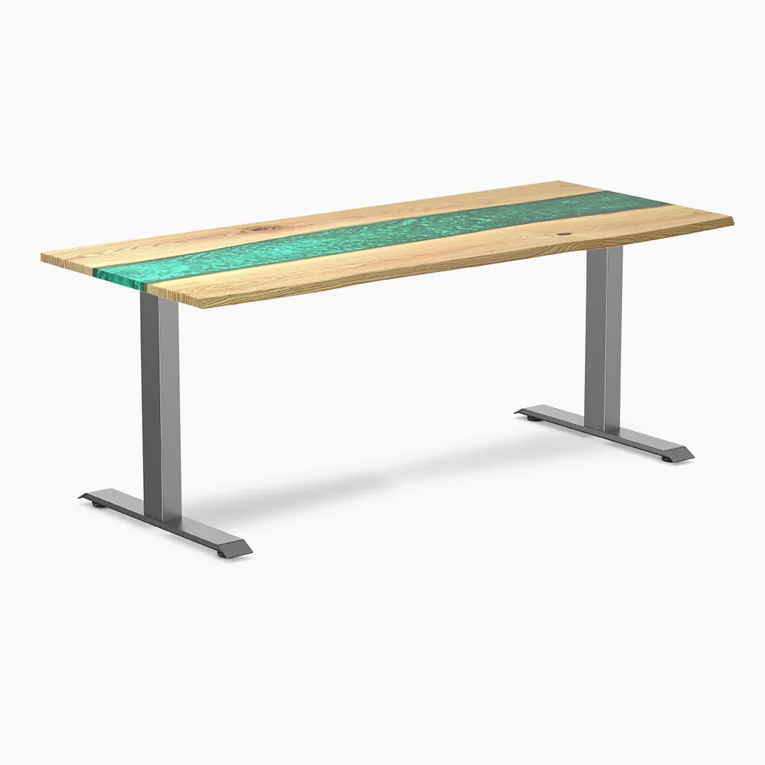 Desky Zero Resin Hardwood Office Desk - Image 22