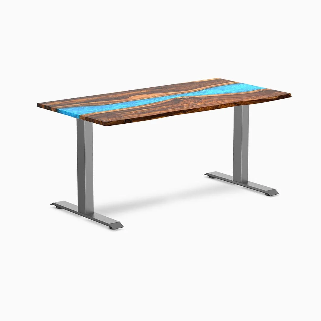 Desky Zero Resin Hardwood Office Desk - Image 9