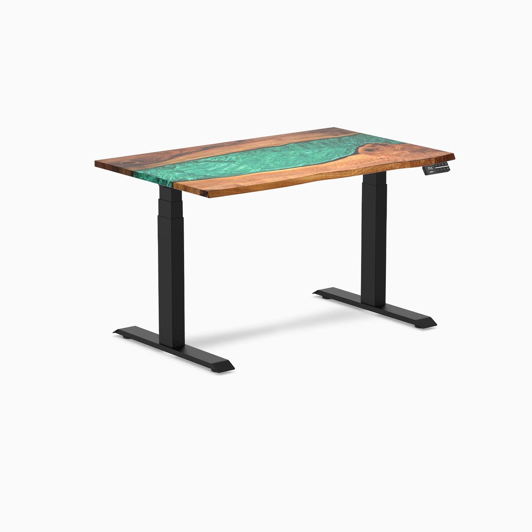 Desky Dual Resin Hardwood Sit Stand Desk - Image 24