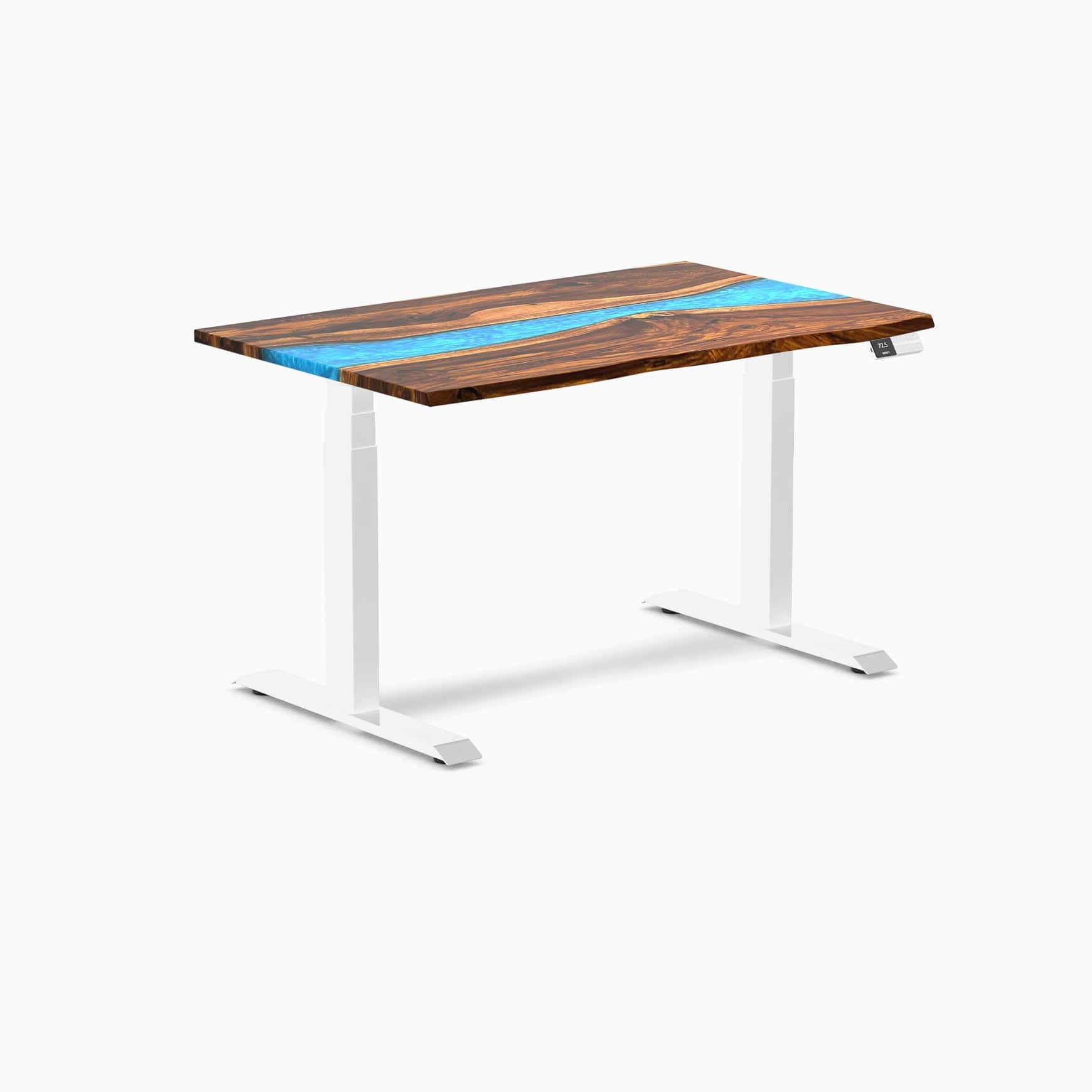 Desky Dual Resin Hardwood Sit Stand Desk - Image 37