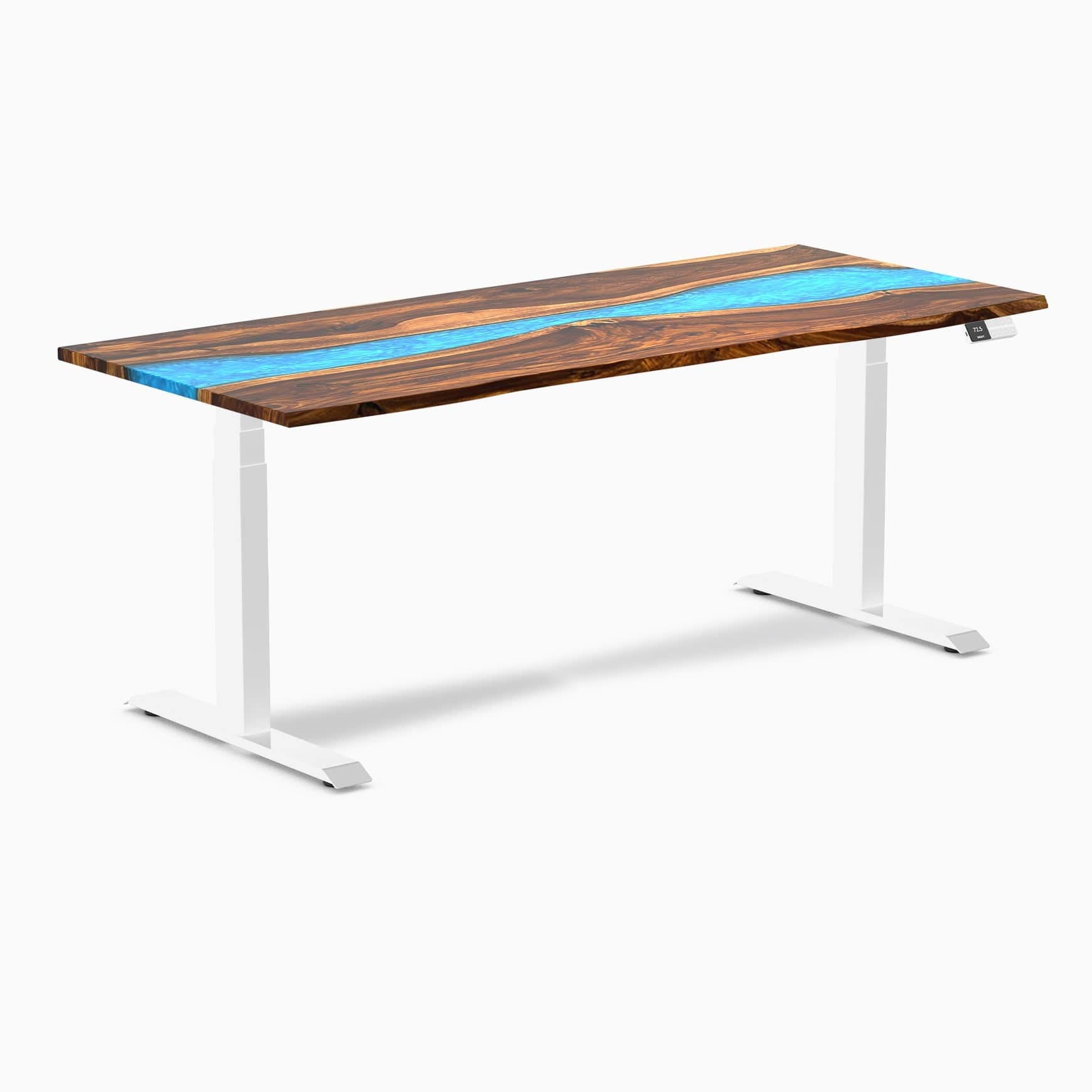 Desky Dual Resin Hardwood Sit Stand Desk - Image 43