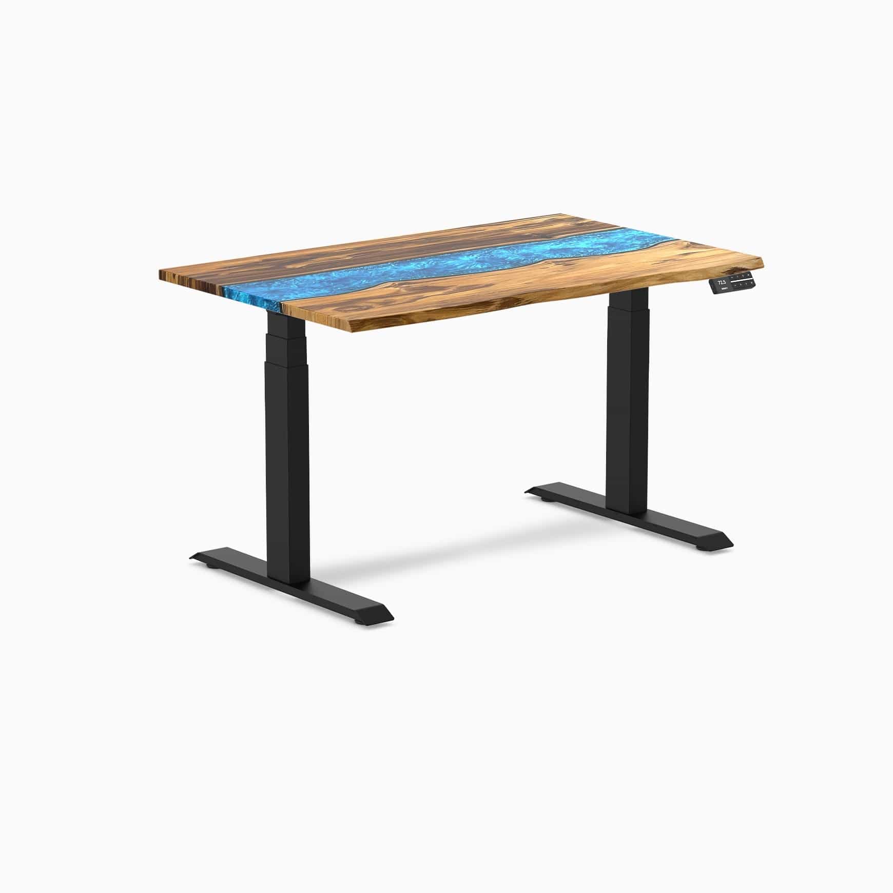Desky Dual Resin Hardwood Sit Stand Desk - Image 48