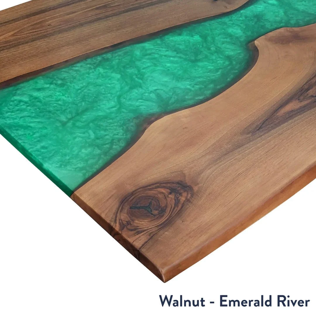 Desky Dual Resin Hardwood Sit Stand Desk - Image 6