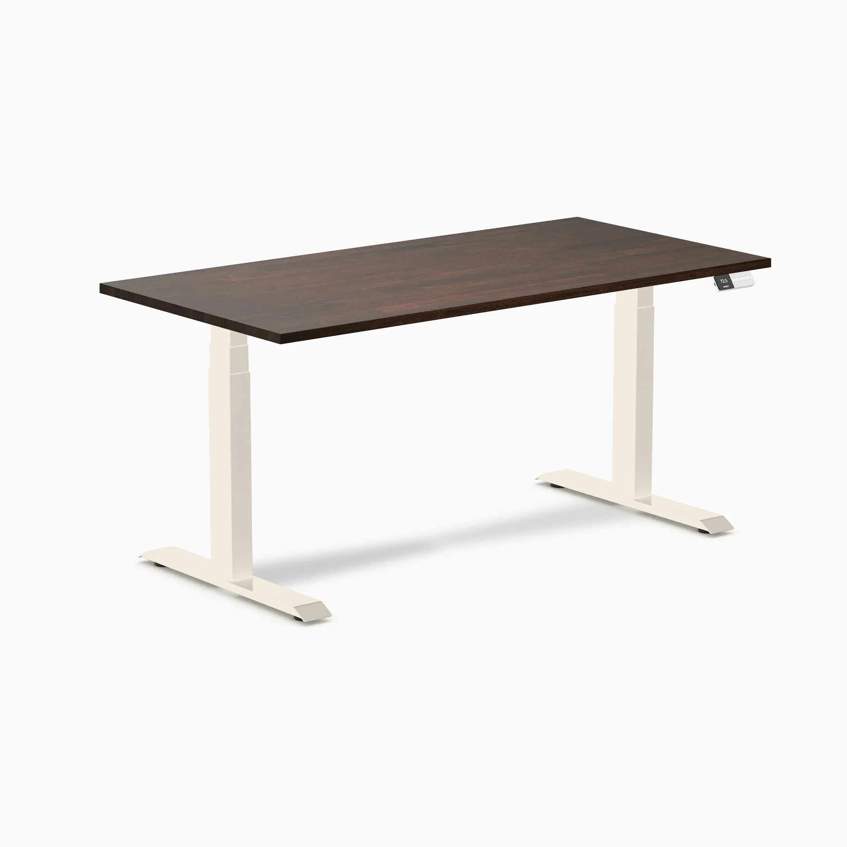 Desky Dual Rubberwood Sit Stand Desk - Image 81