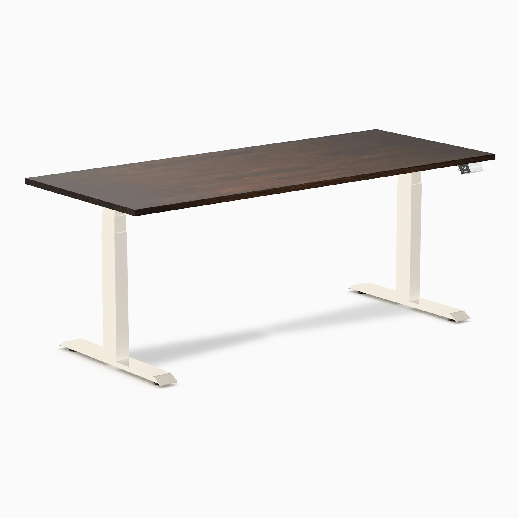 Desky Dual Rubberwood Sit Stand Desk - Image 82