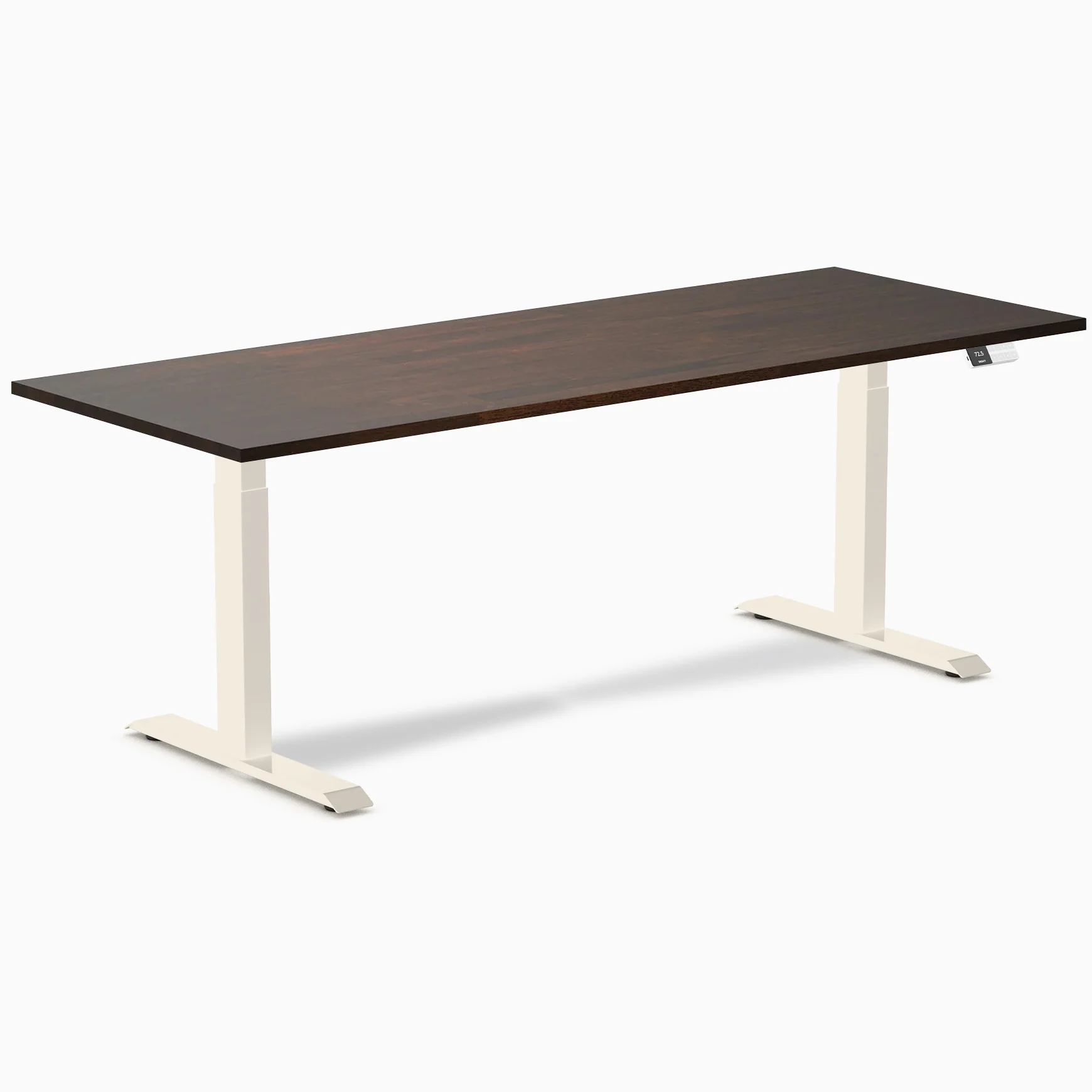 Desky Dual Rubberwood Sit Stand Desk - Image 83