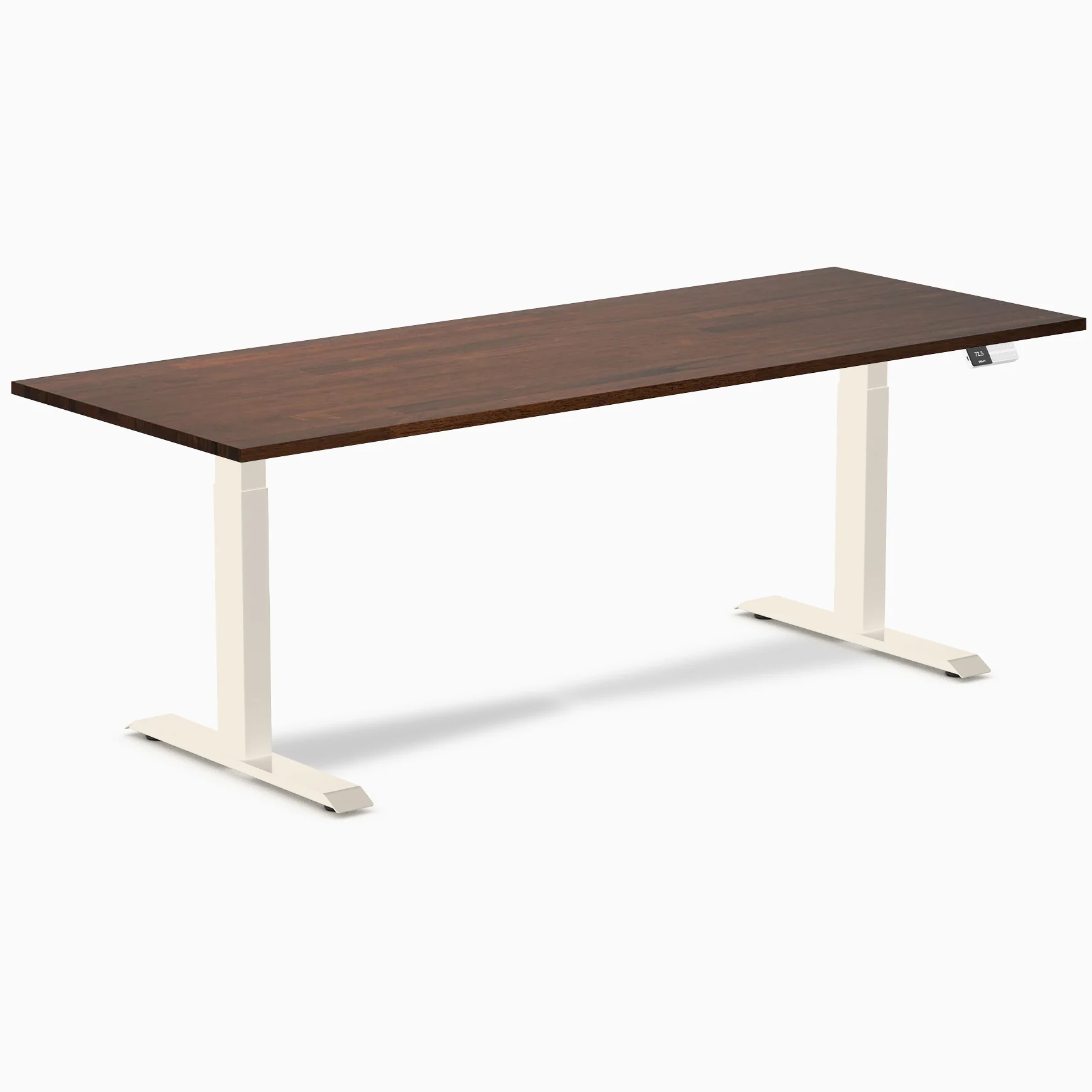 Desky Dual Rubberwood Sit Stand Desk - Image 87