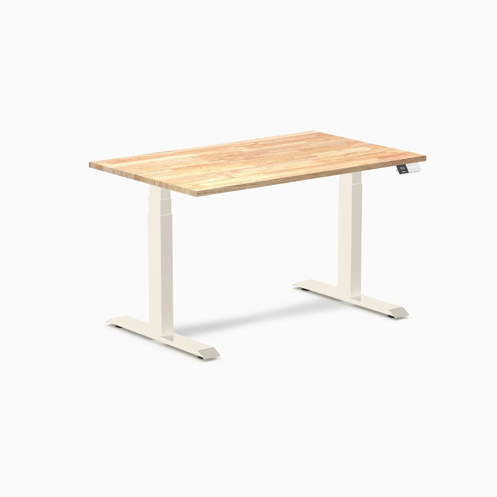 Desky Dual Rubberwood Sit Stand Desk - Image 88