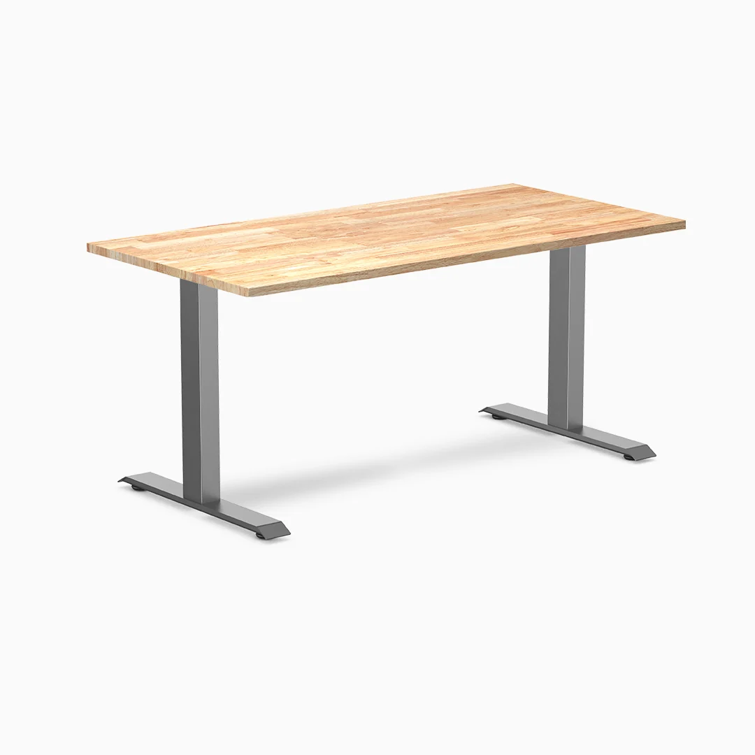 Desky Zero Rubberwood Office Desk - Image 21