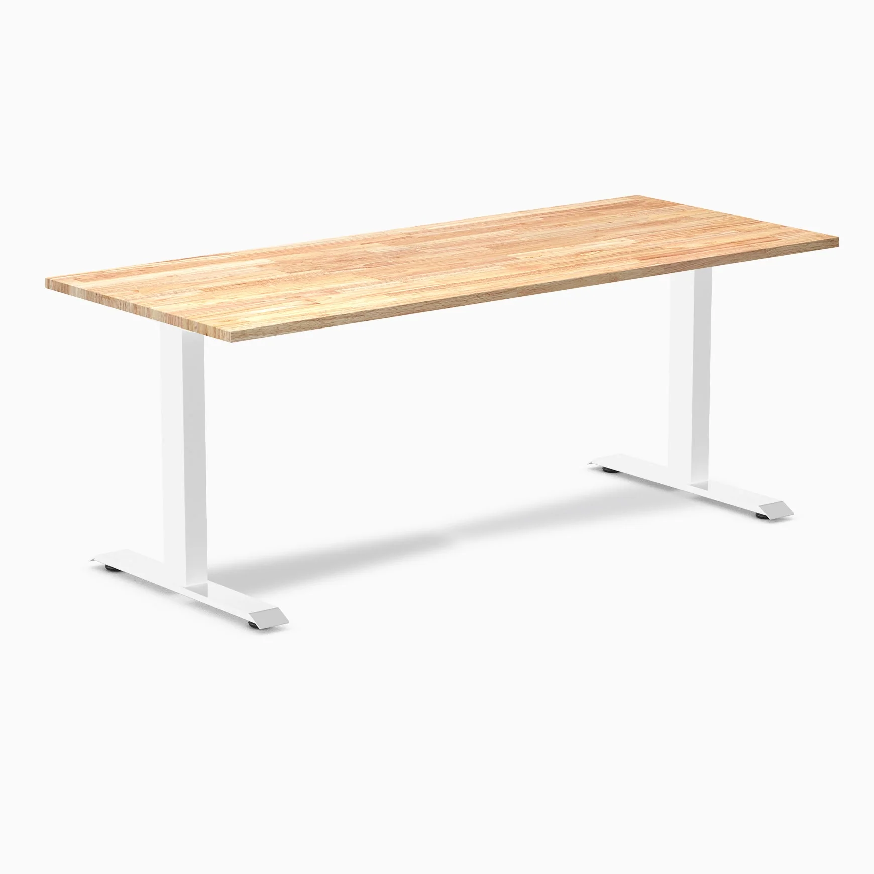Desky Zero Rubberwood Office Desk - Image 67