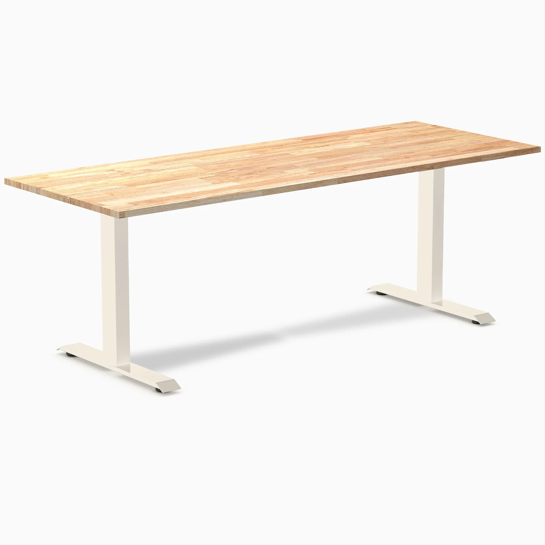 Desky Zero Rubberwood Office Desk - Image 86