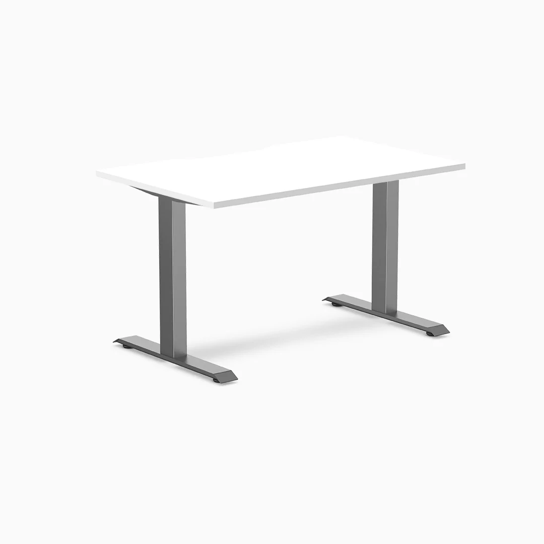 Desky Zero Scalloped Melamine Office Desk - Image 11