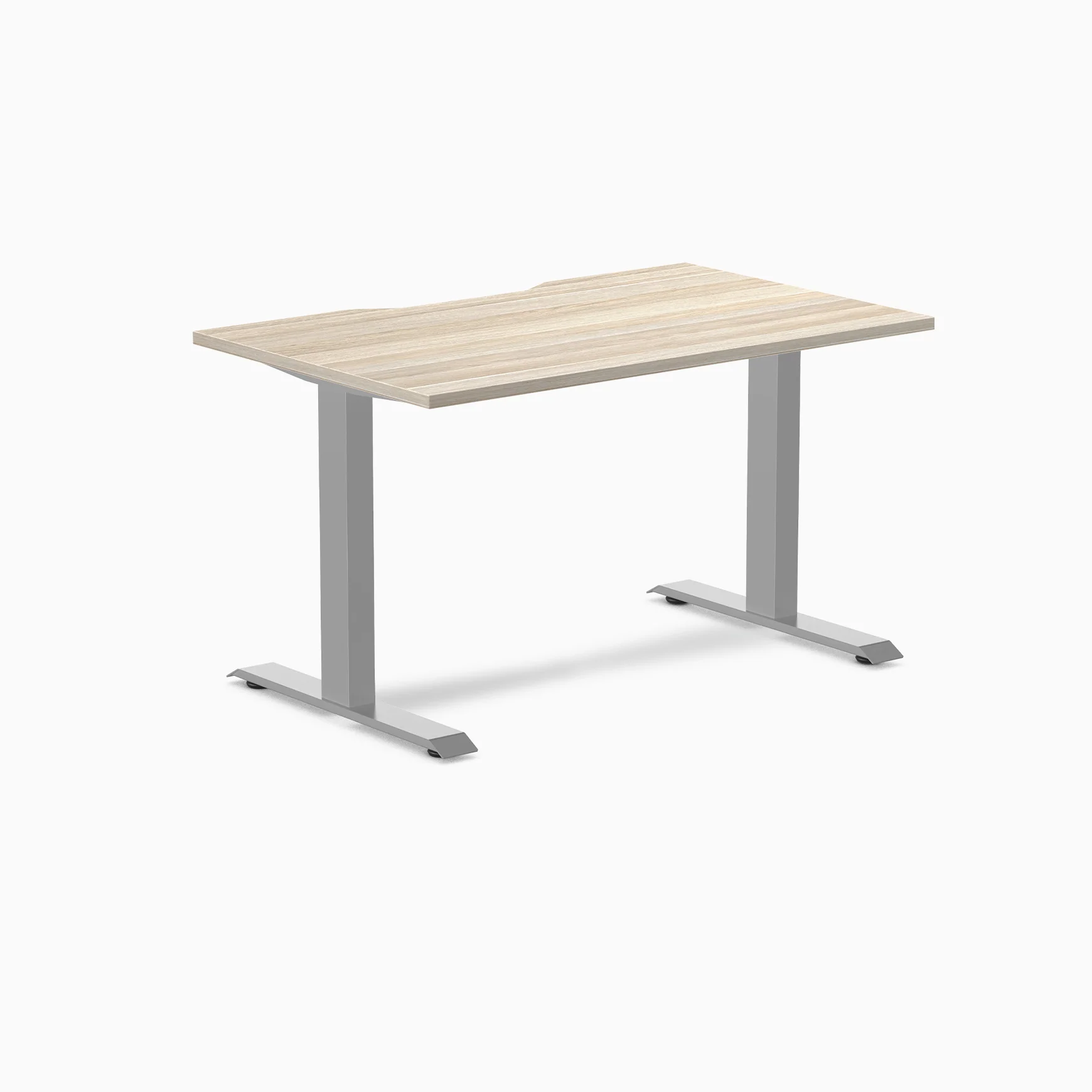 Desky Zero Scalloped Melamine Office Desk - Image 126