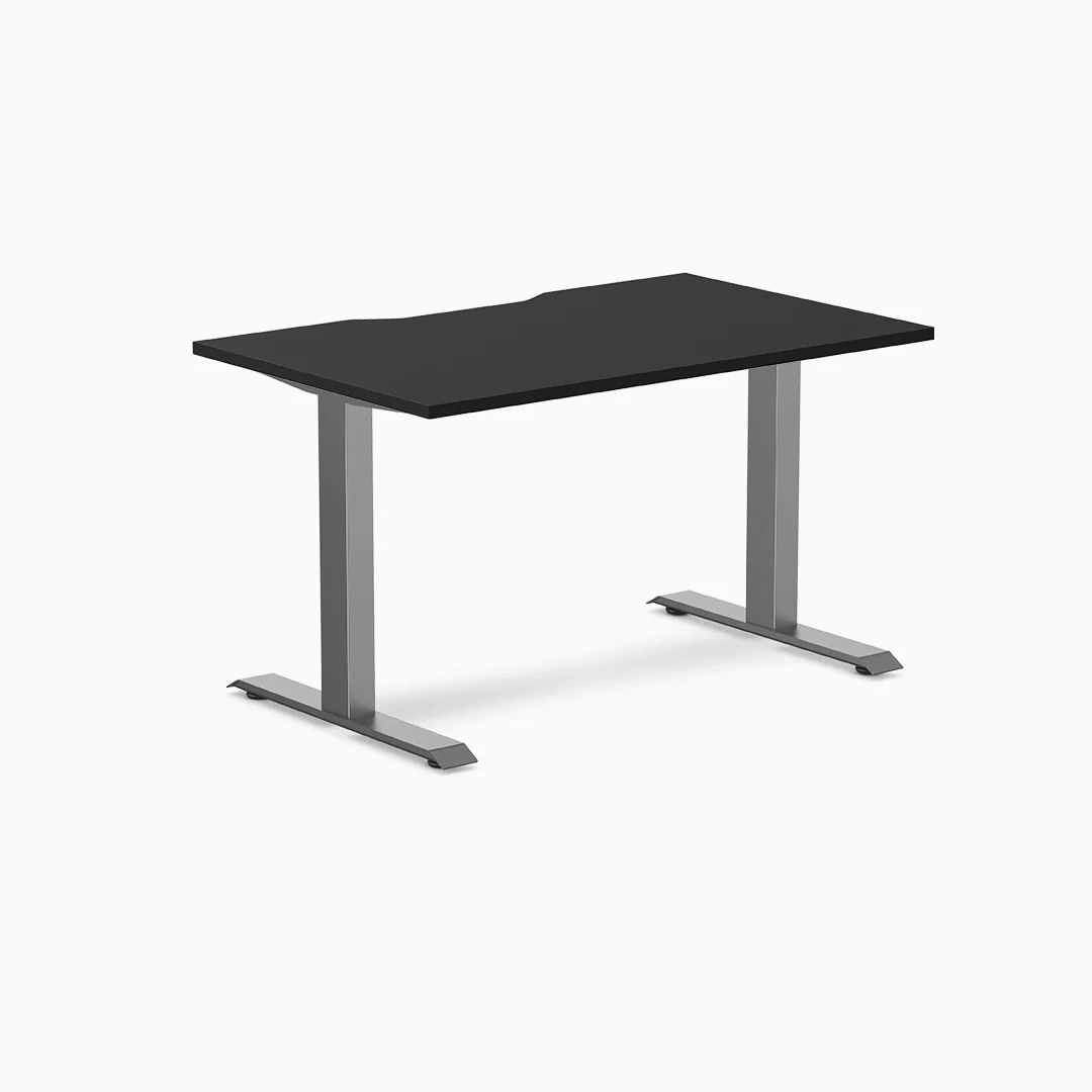 Desky Zero Scalloped Melamine Office Desk - Image 14