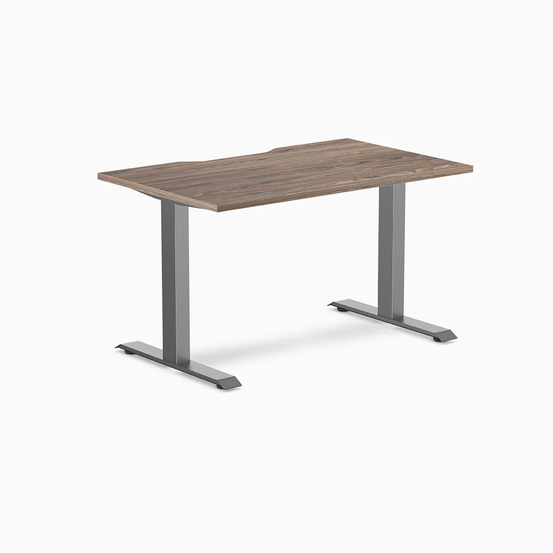 Desky Zero Scalloped Melamine Office Desk - Image 17