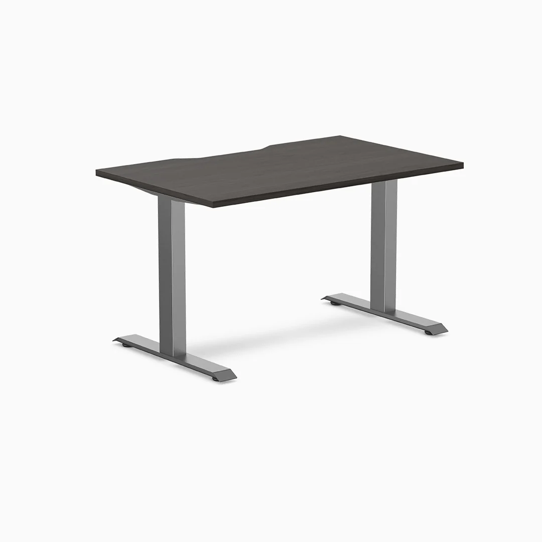 Desky Zero Scalloped Melamine Office Desk - Image 20