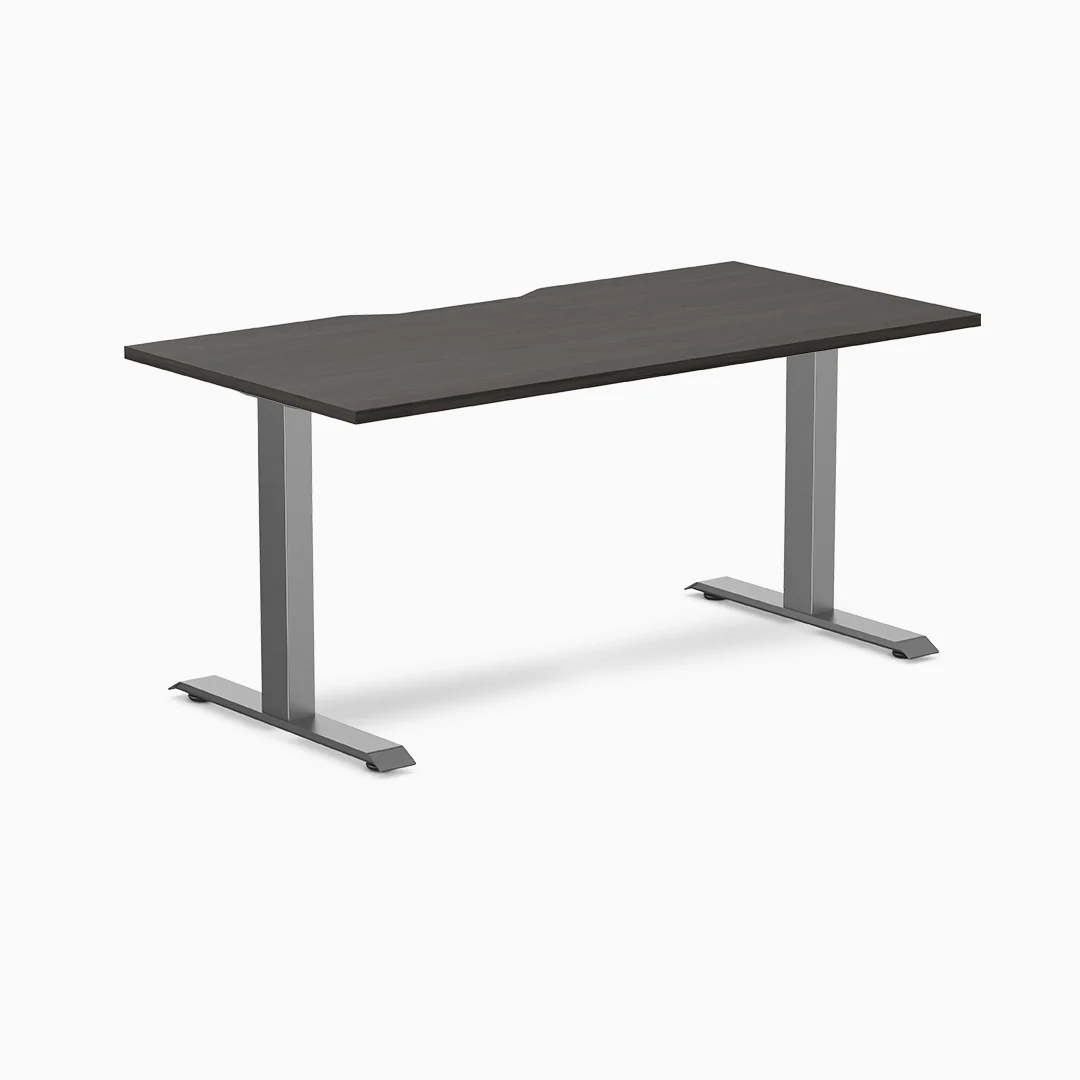 Desky Zero Scalloped Melamine Office Desk - Image 21