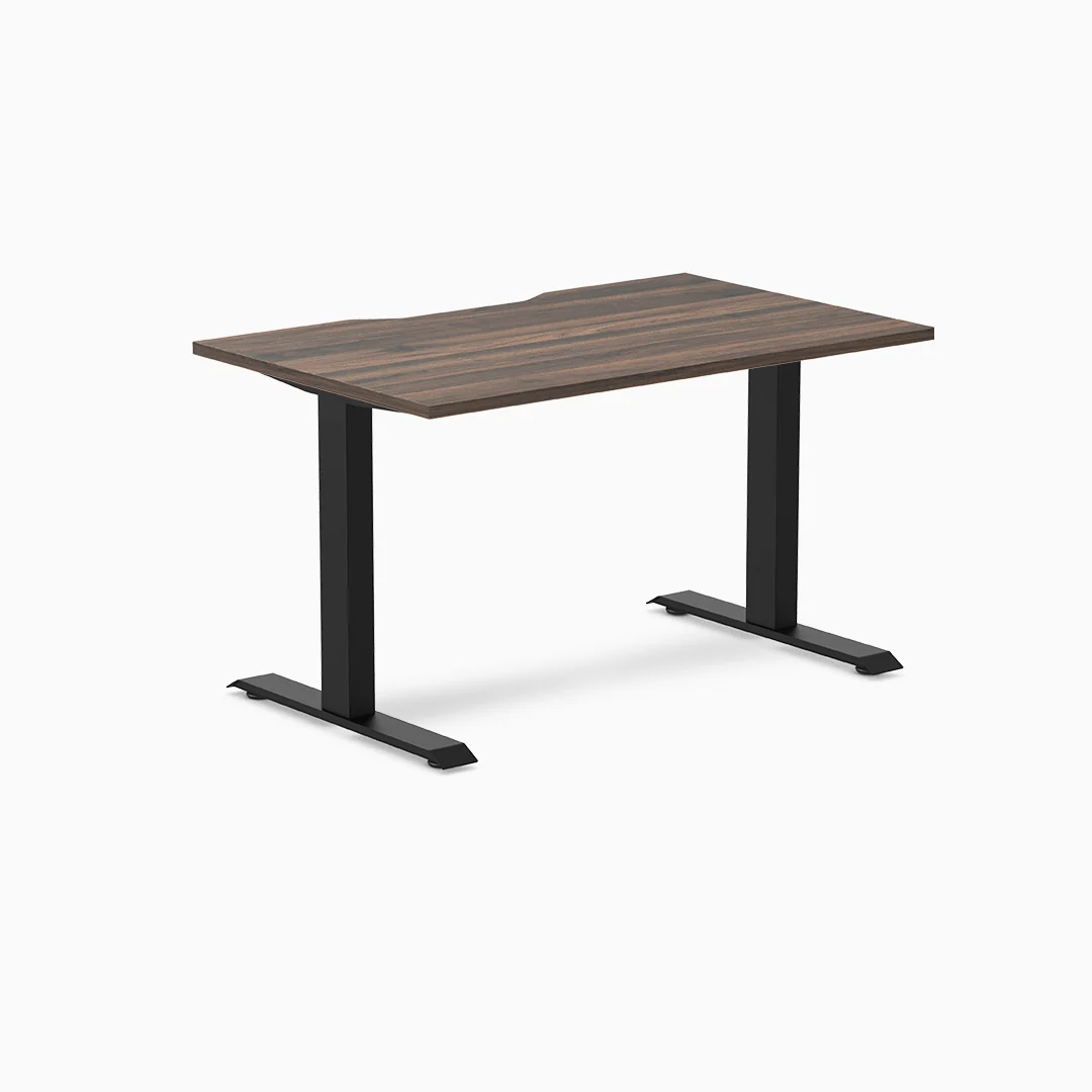 Desky Zero Scalloped Melamine Office Desk - Image 29