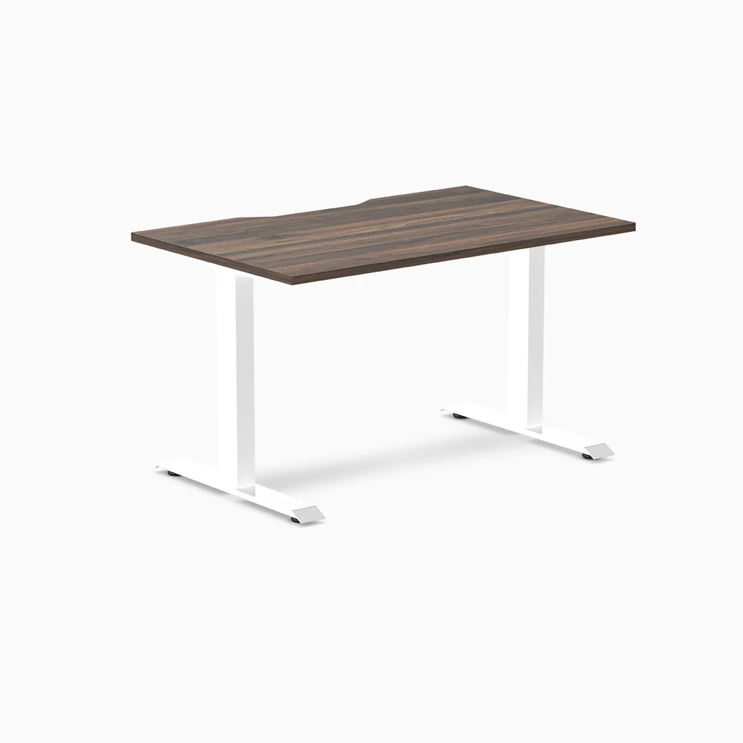 Desky Zero Scalloped Melamine Office Desk - Image 30