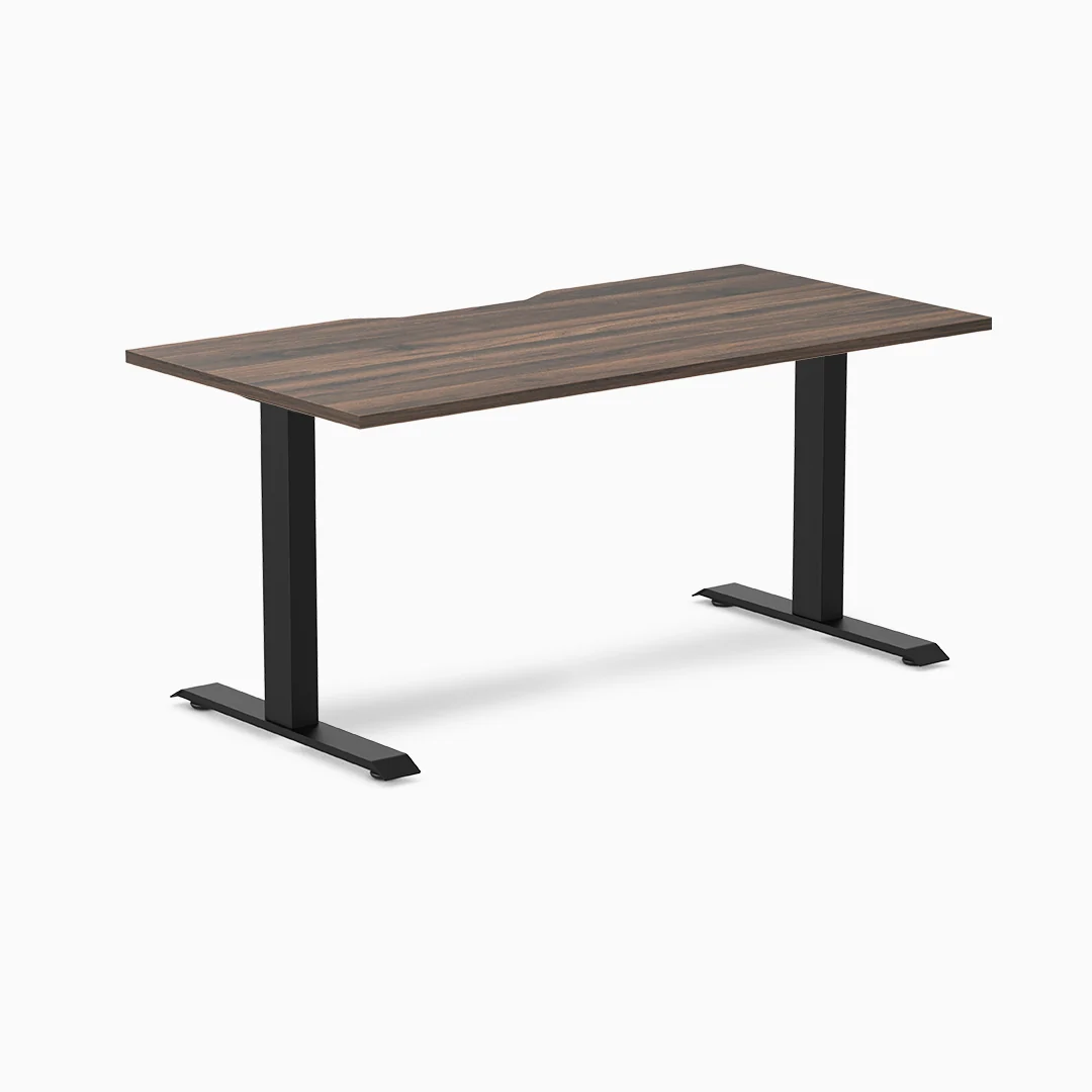 Desky Zero Scalloped Melamine Office Desk - Image 33