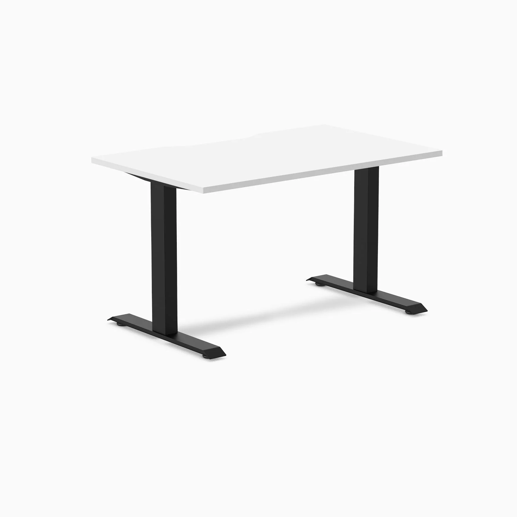 Desky Zero Scalloped Melamine Office Desk - Image 41