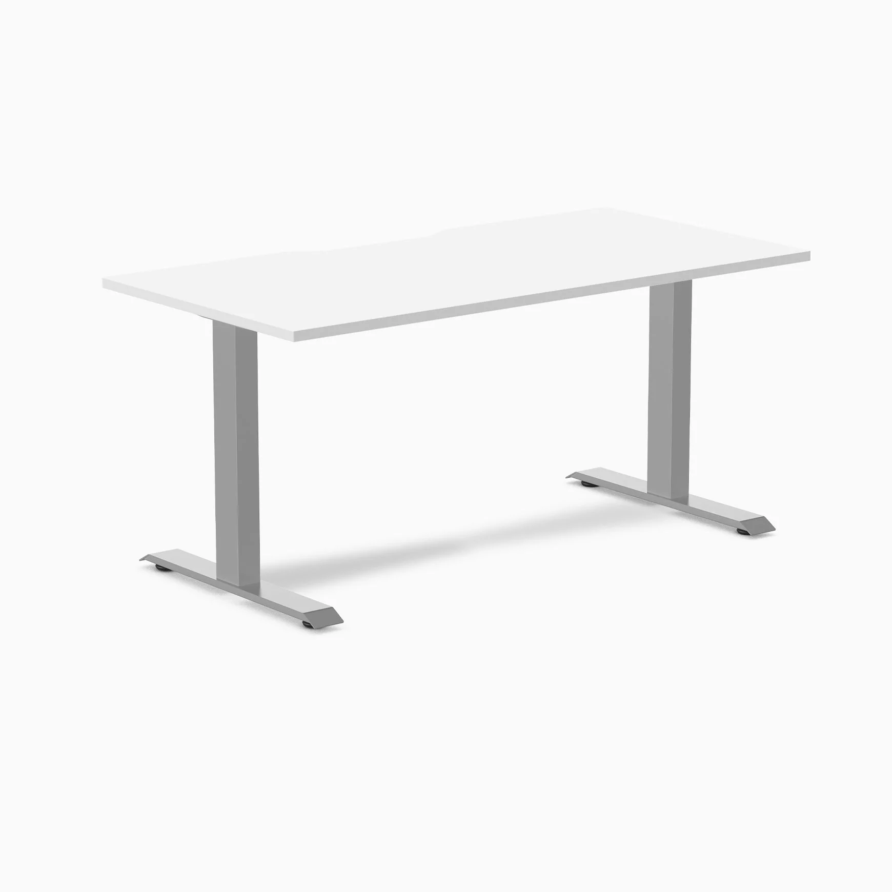 Desky Zero Scalloped Melamine Office Desk - Image 46