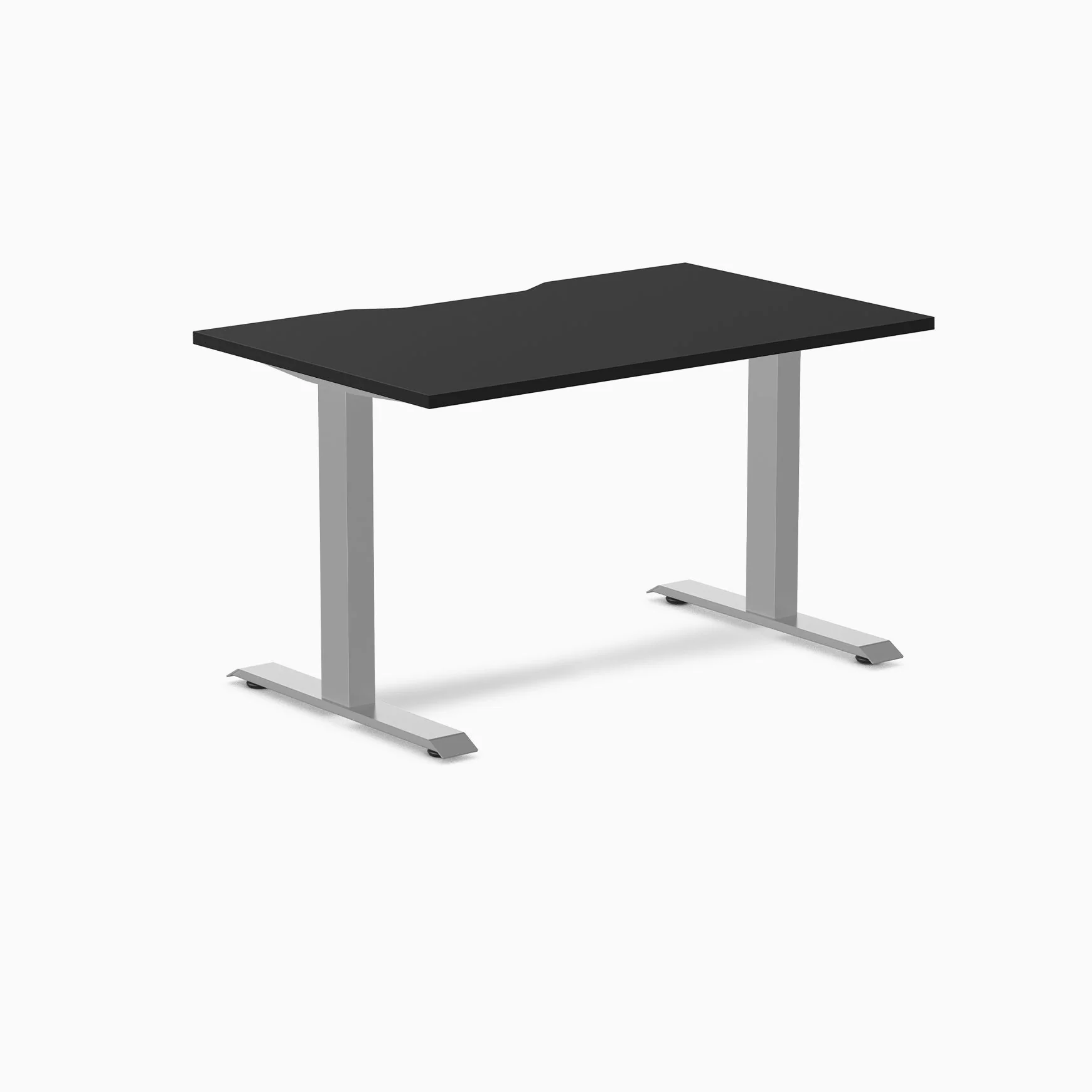 Desky Zero Scalloped Melamine Office Desk - Image 52