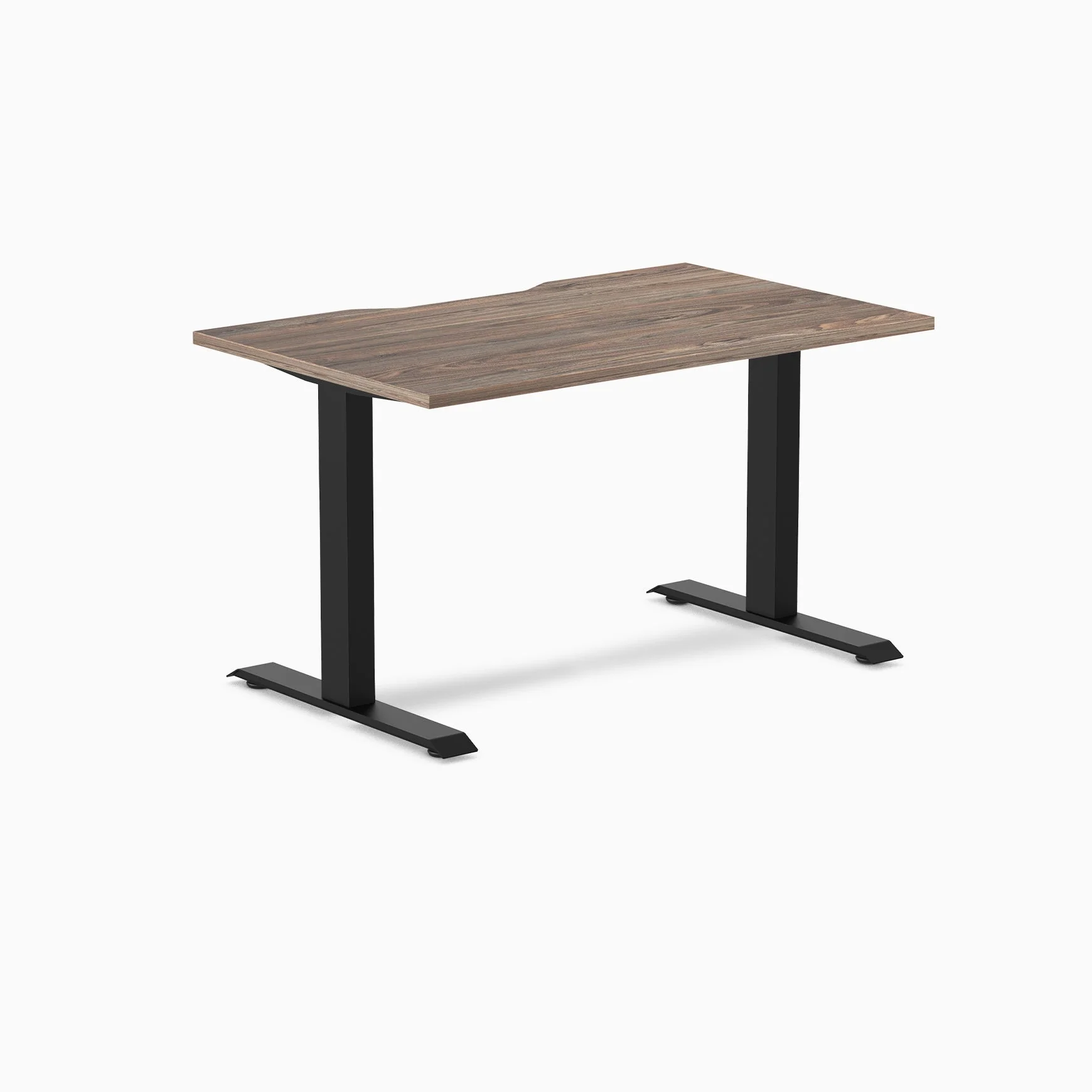 Desky Zero Scalloped Melamine Office Desk - Image 59