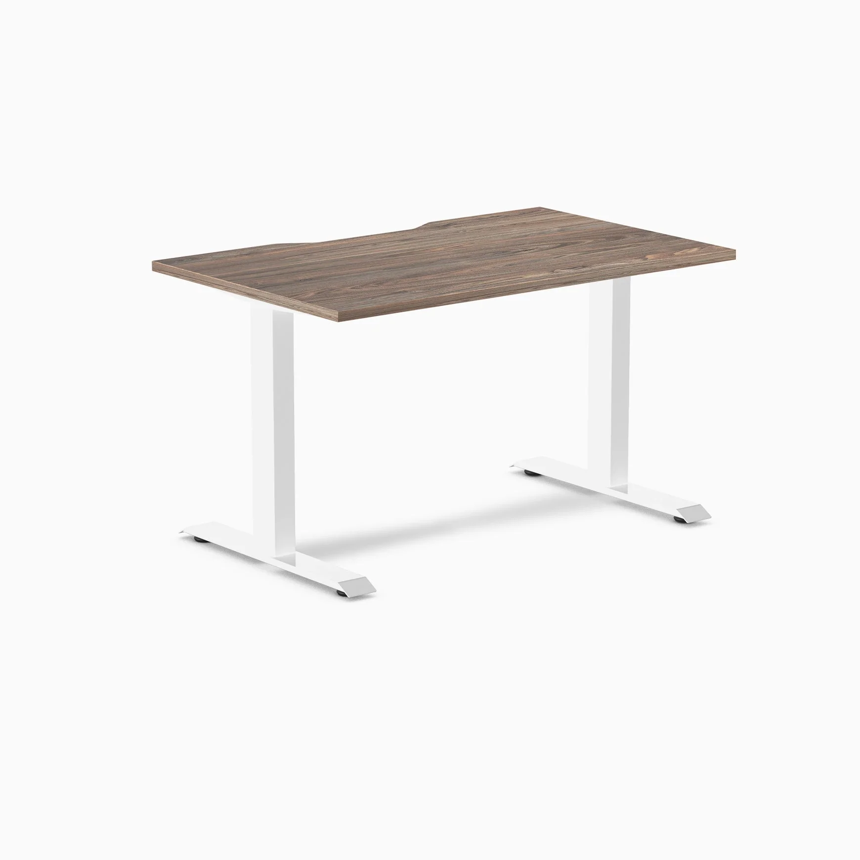 Desky Zero Scalloped Melamine Office Desk - Image 60