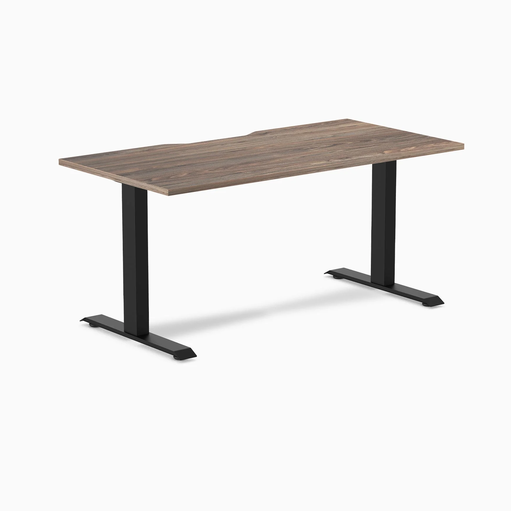Desky Zero Scalloped Melamine Office Desk - Image 62