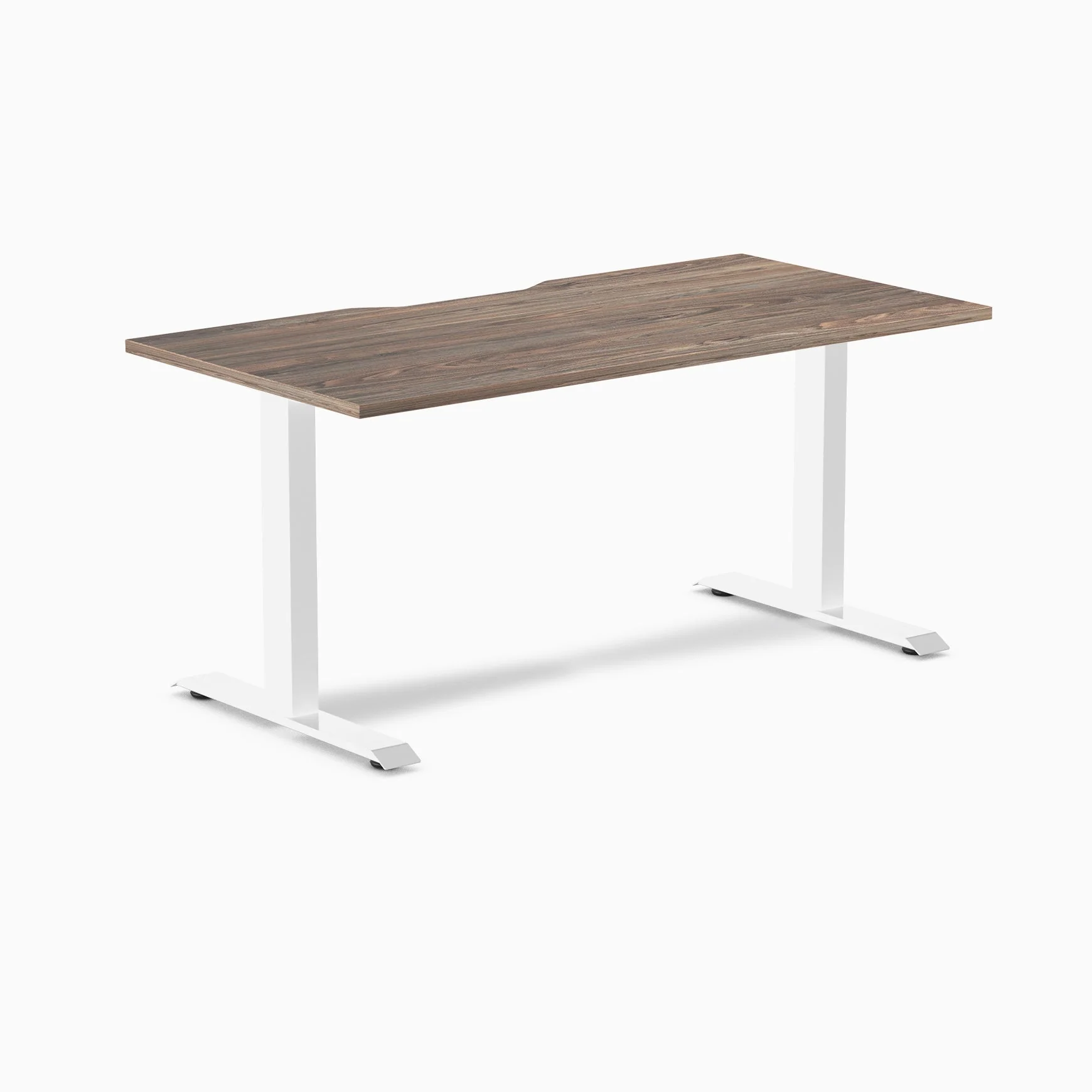 Desky Zero Scalloped Melamine Office Desk - Image 63