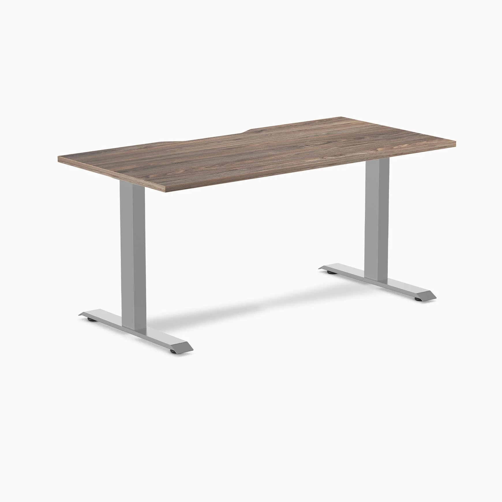 Desky Zero Scalloped Melamine Office Desk - Image 64