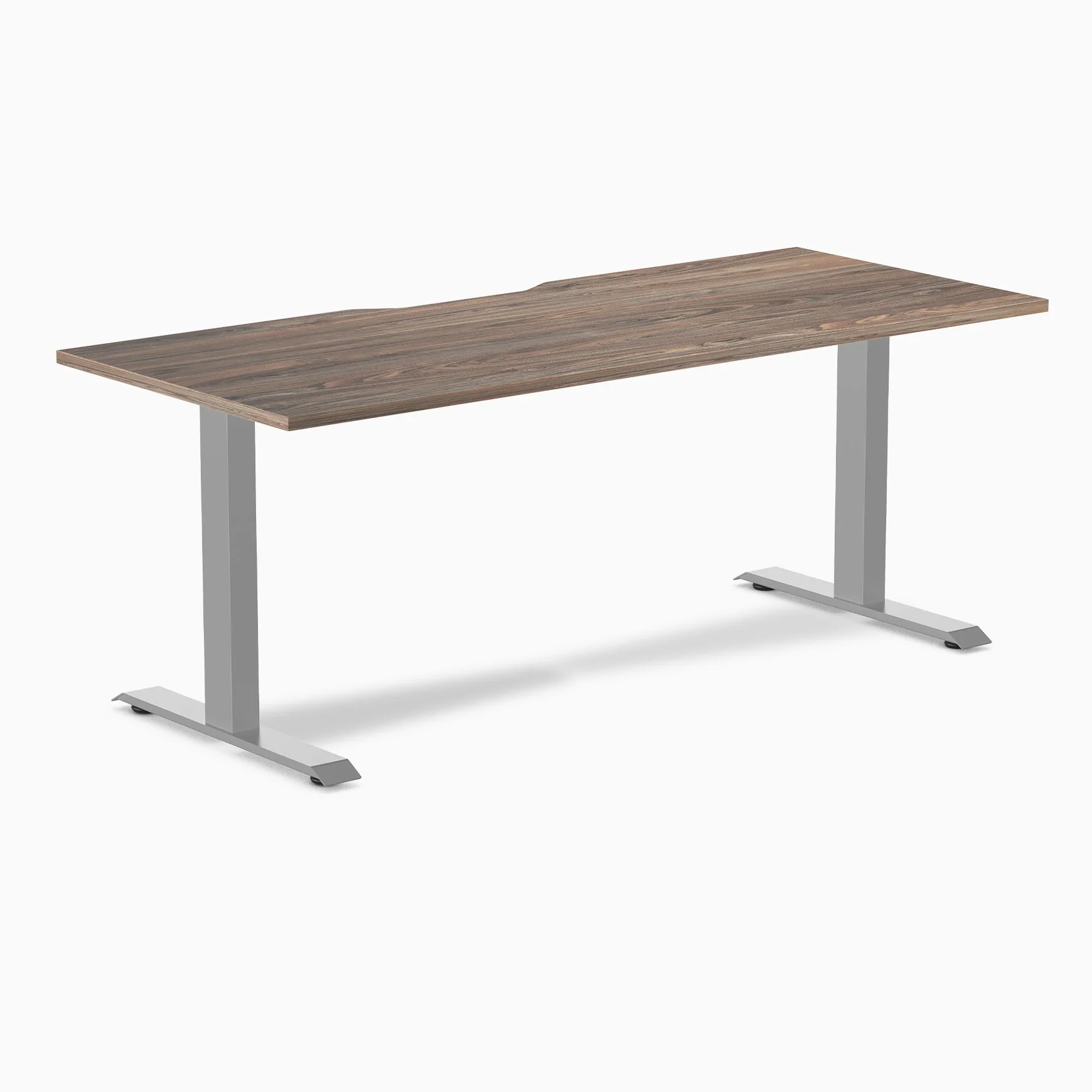 Desky Zero Scalloped Melamine Office Desk - Image 67