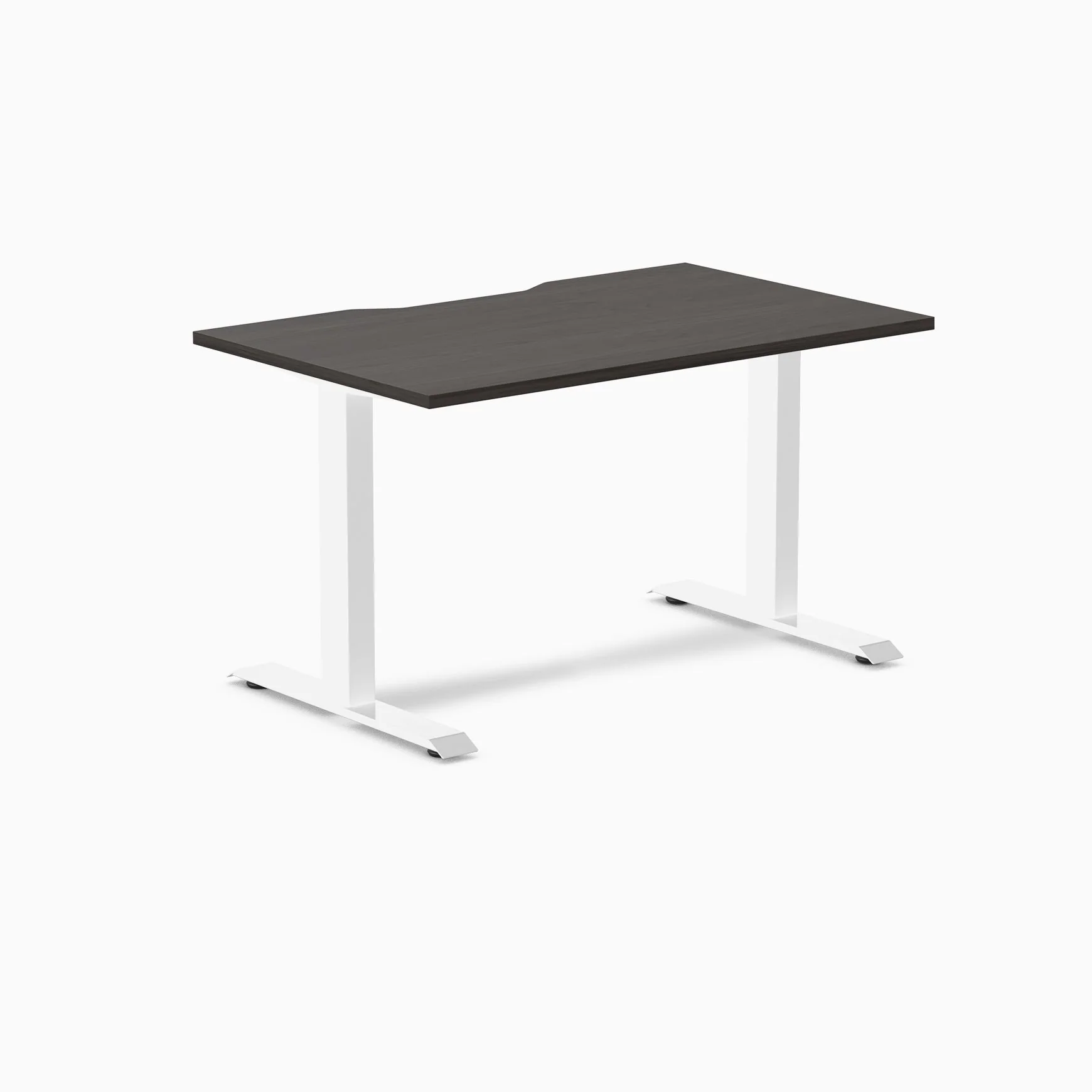 Desky Zero Scalloped Melamine Office Desk - Image 69