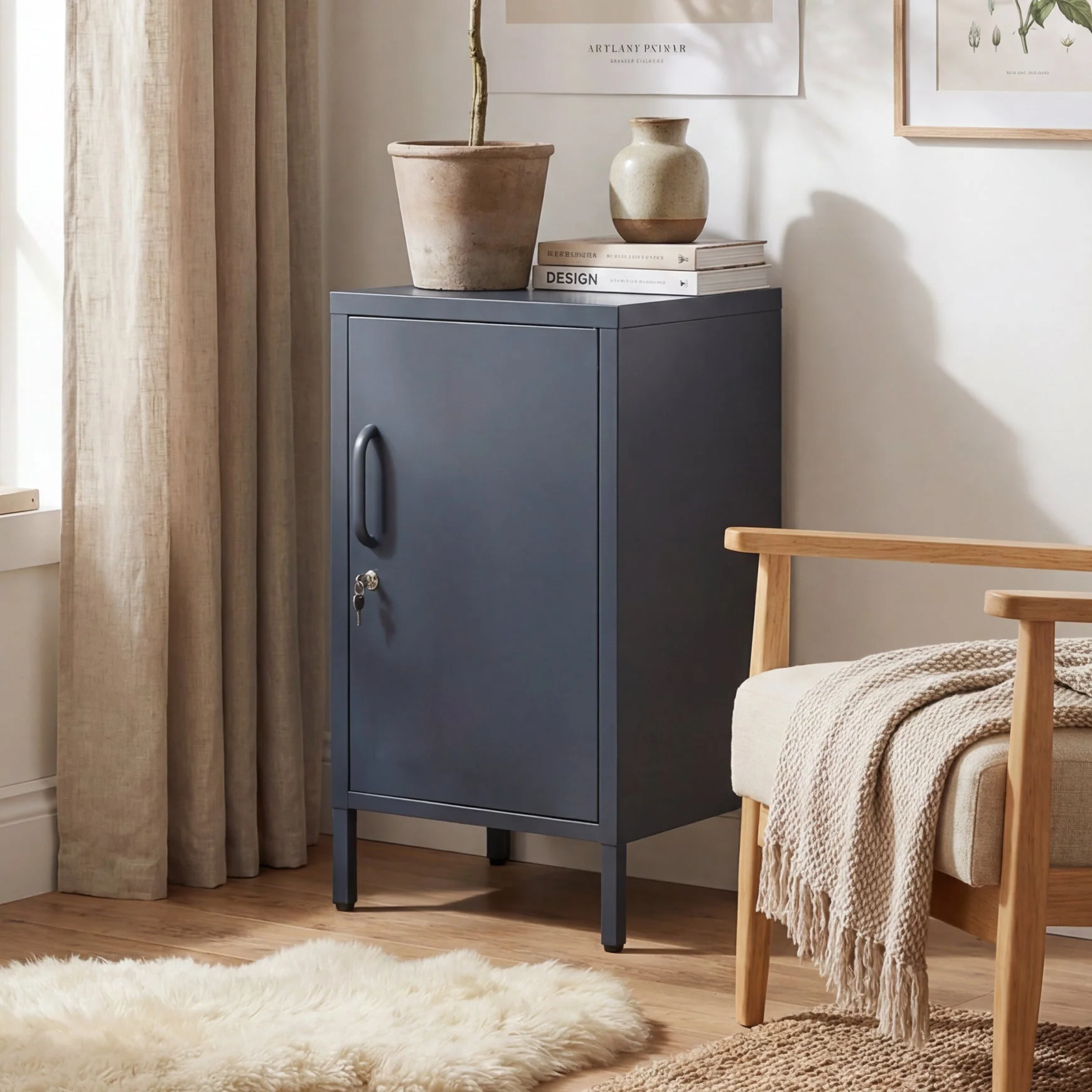 Desky Sidekick Metal Locker Cabinet - Image 4