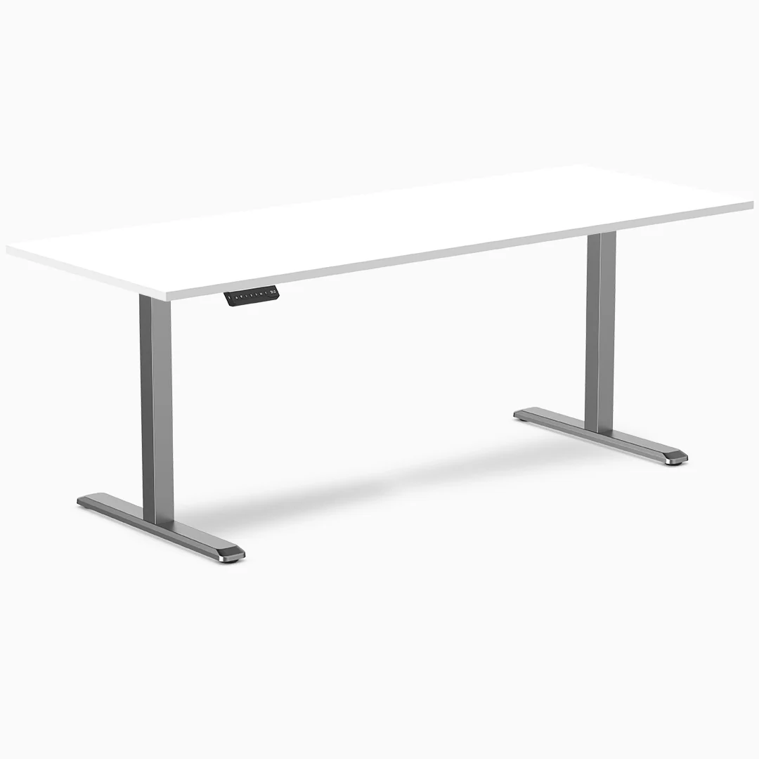 Desky Single Sit Stand Gaming Desk - Image 25