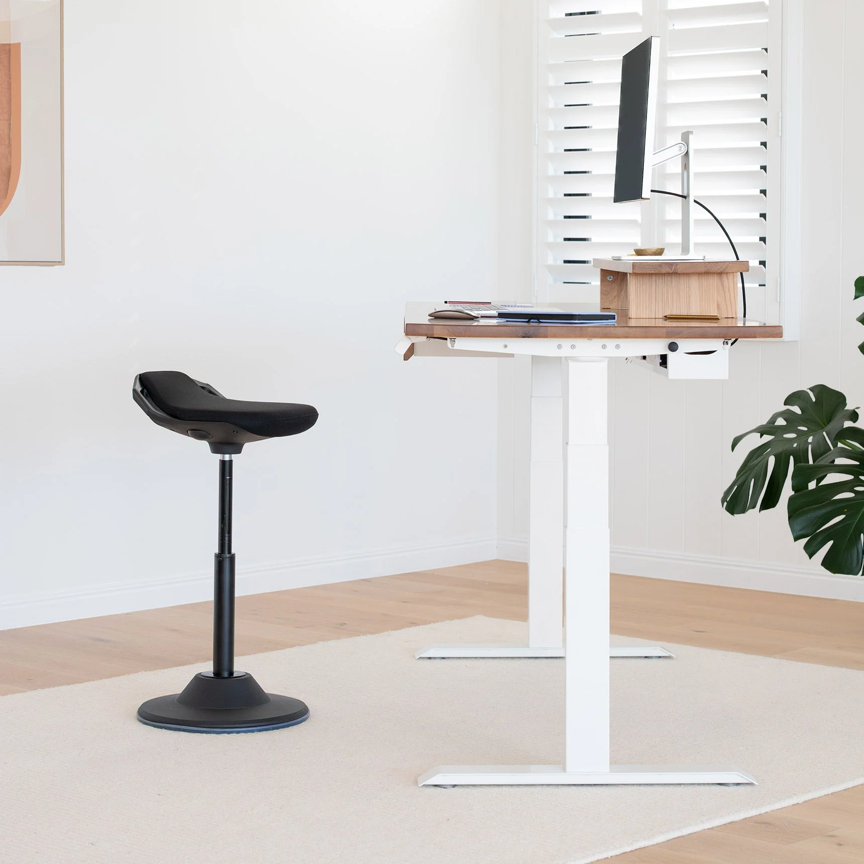 Desky Sit Stand Pro Active Stool - Image 3
