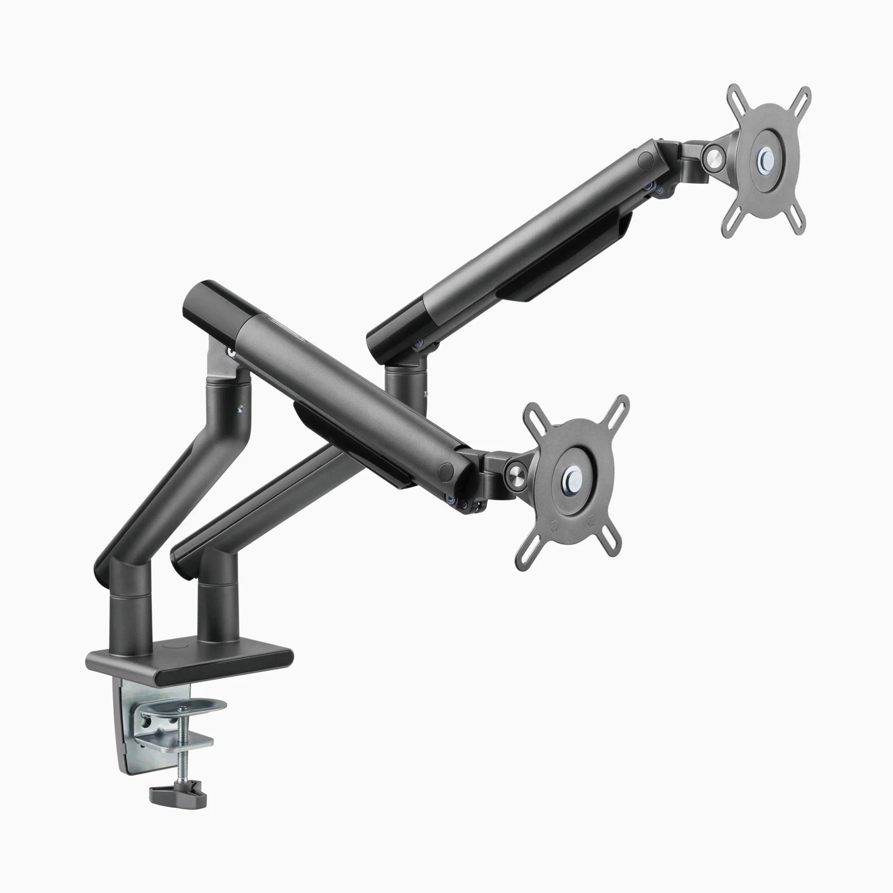 Desky Dual Slim Aluminium Monitor Arm - Image 2