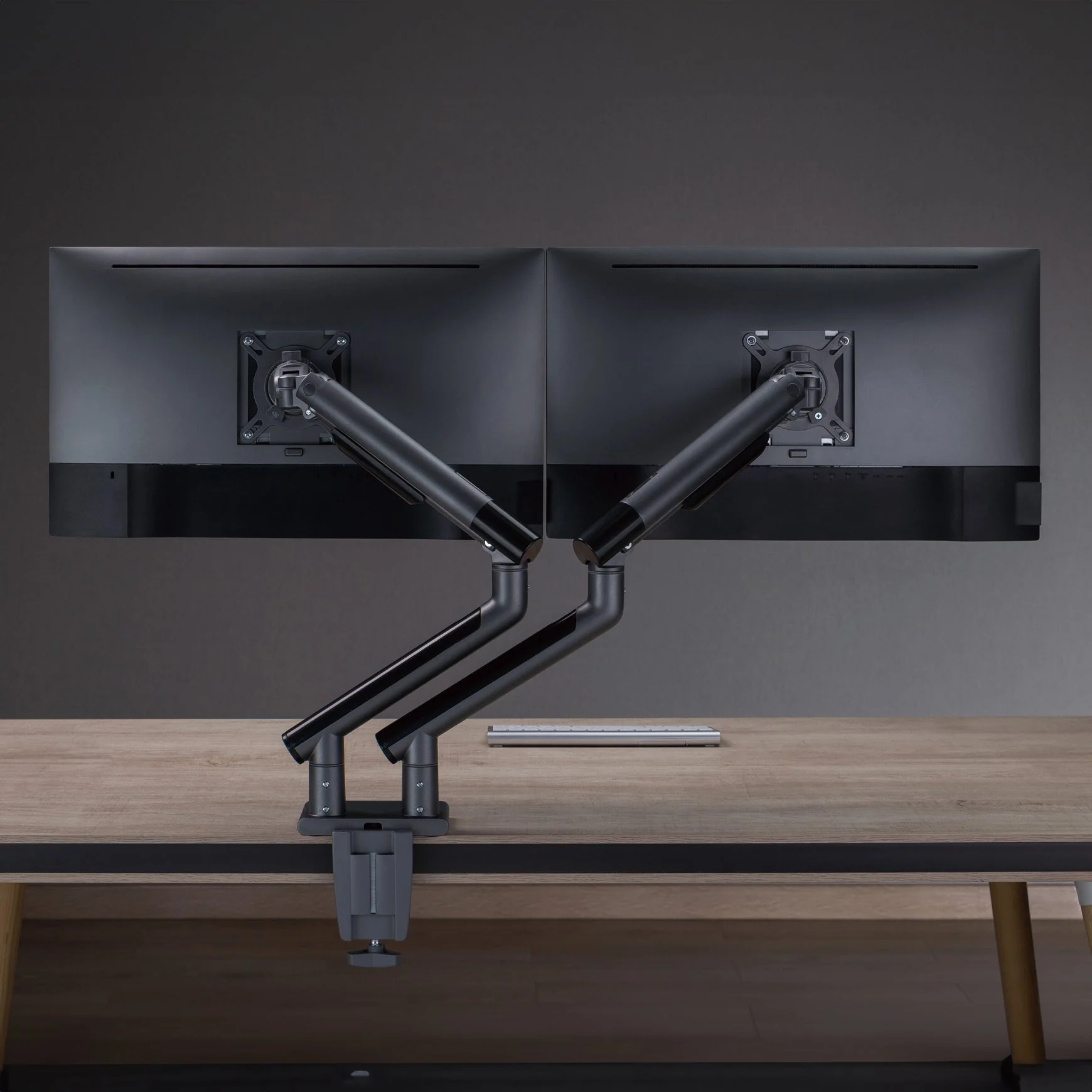 Desky Dual Slim Aluminium Monitor Arm - Image 3