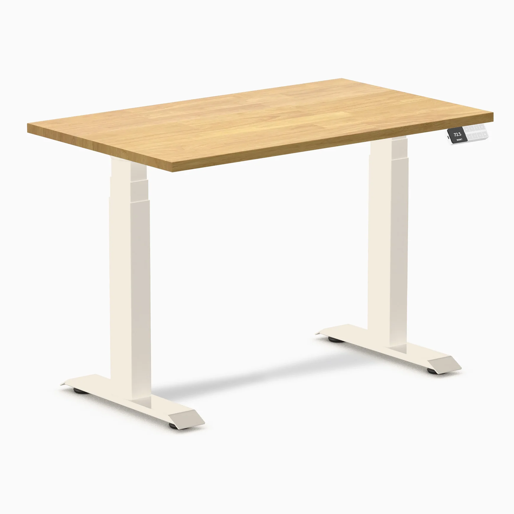 Desky Dual Mini Rubberwood Sit Stand Desk - Image 77