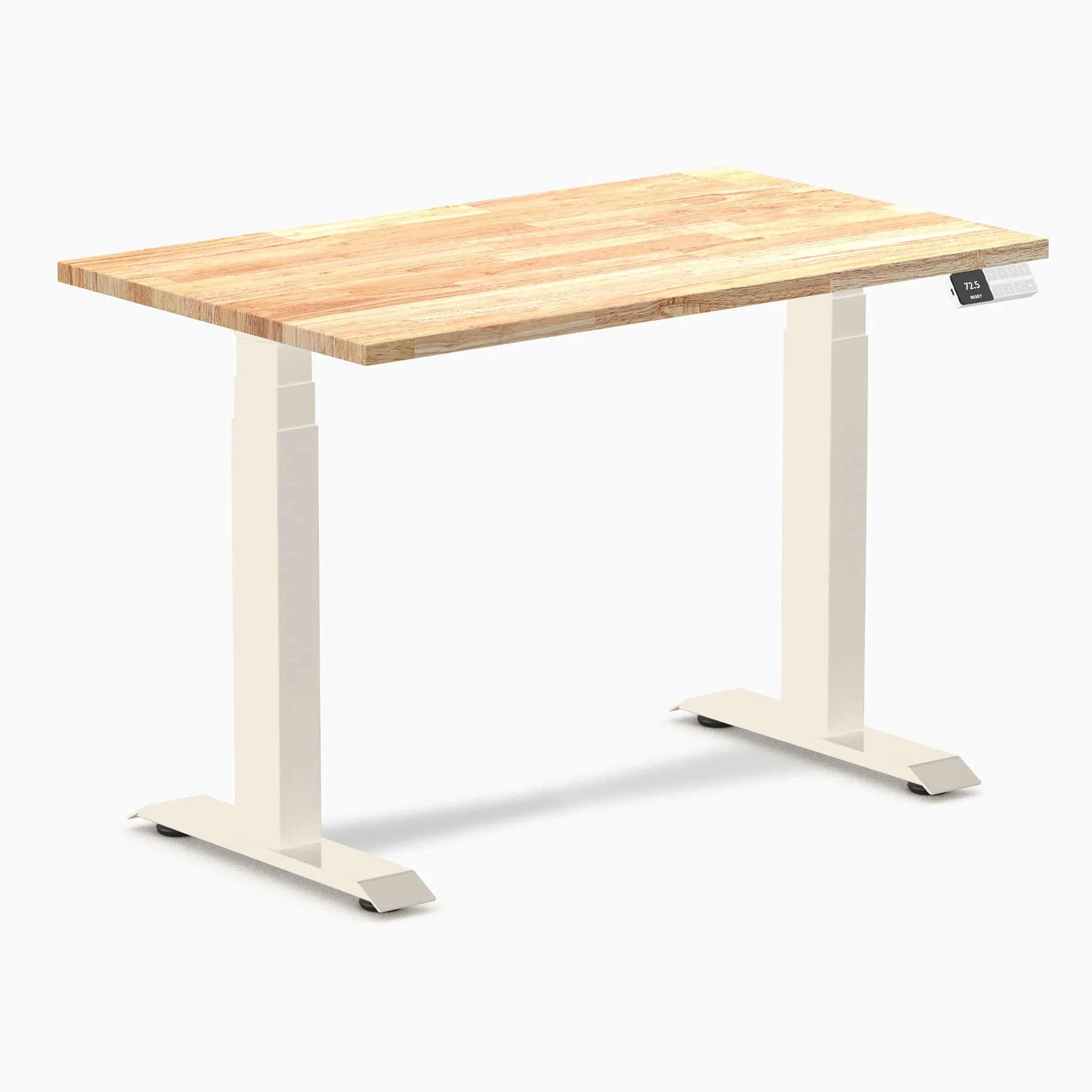 Desky Dual Mini Rubberwood Sit Stand Desk - Image 79