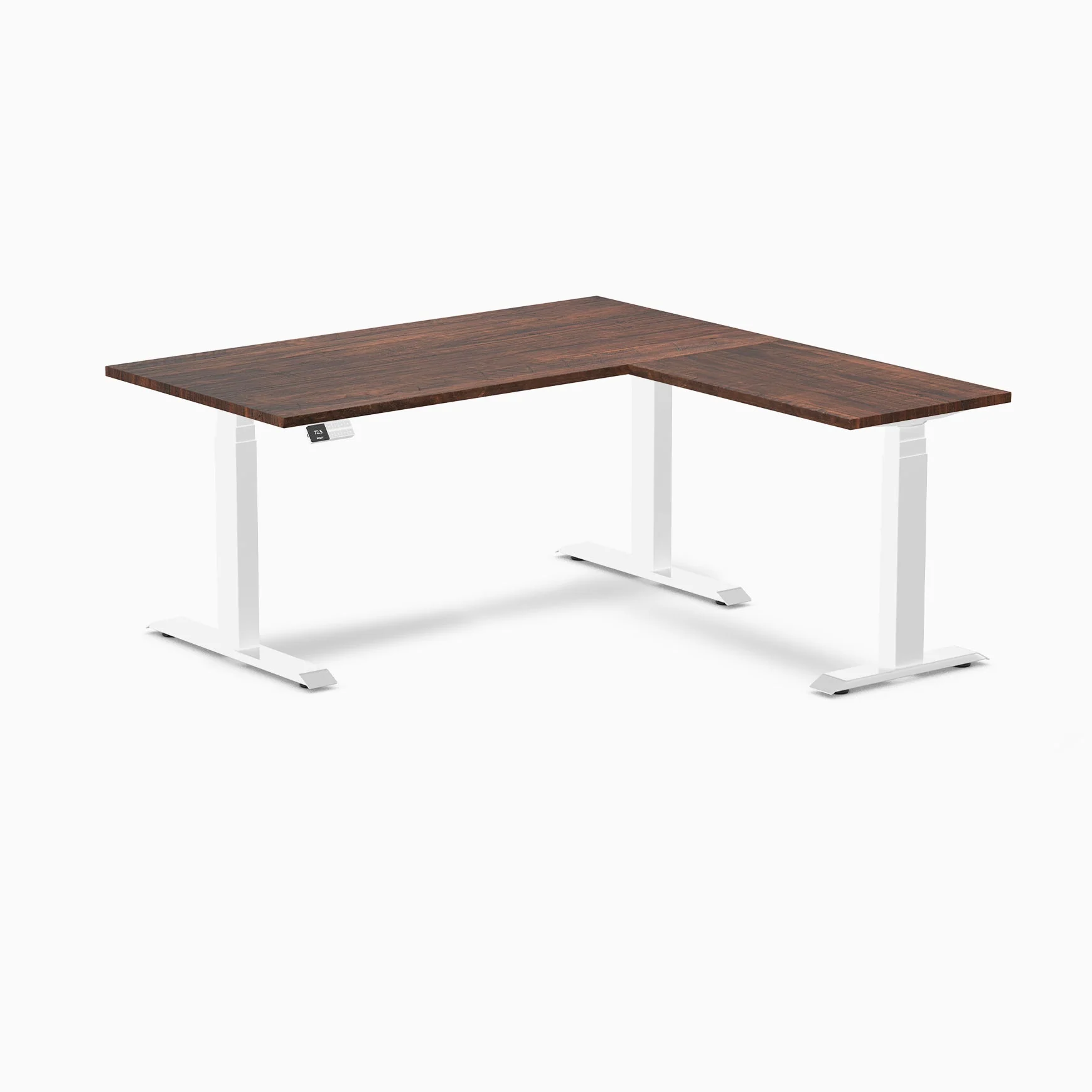 Desky Softwood L-Shape Sit Stand Desk - Image 6